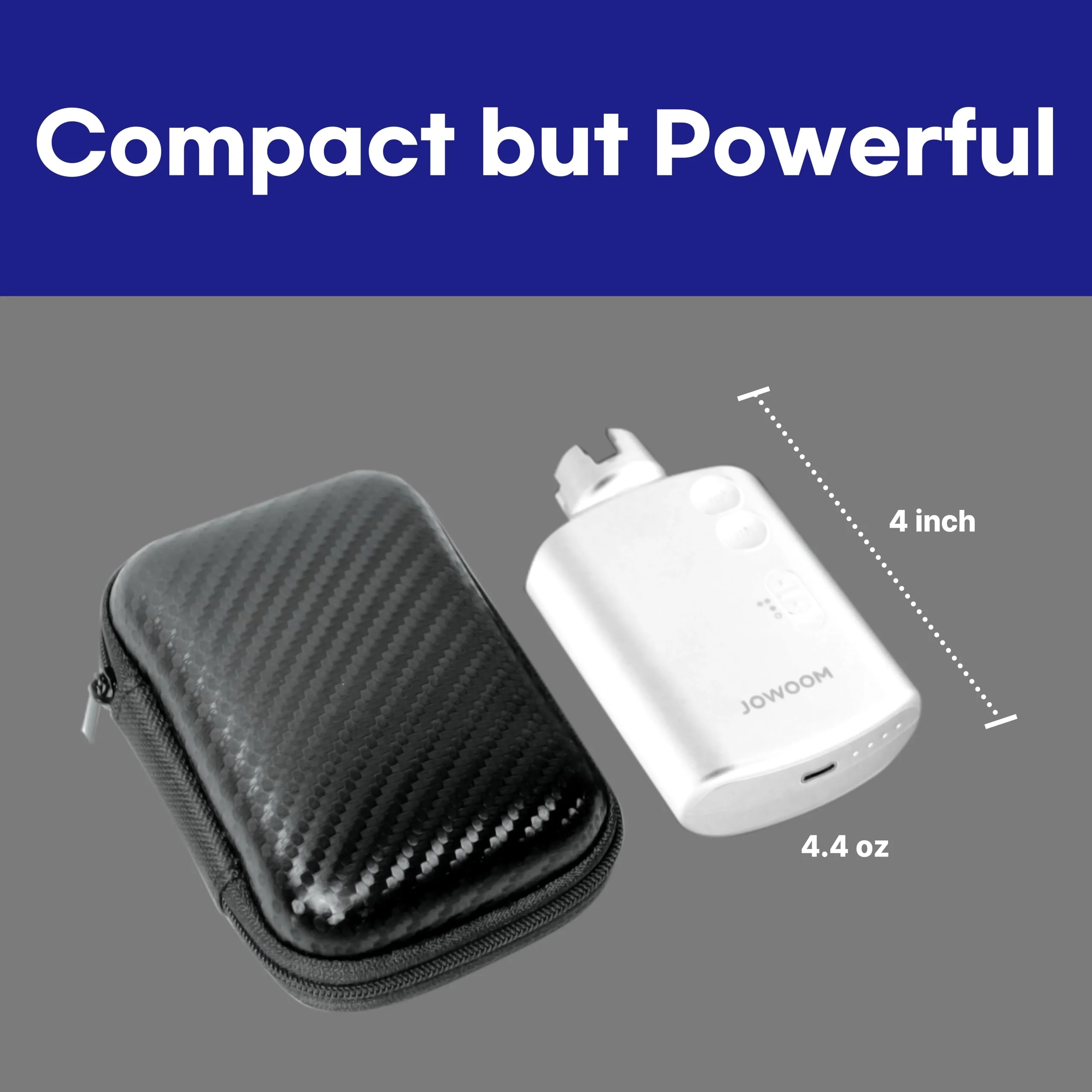 CANTEEN [Electric String Winder] for Guitar & Ukulele with FAST & POWERFUL winding, 2-Step Speed Controll, Recharable Battery with USB-C port (White) White - Image 3