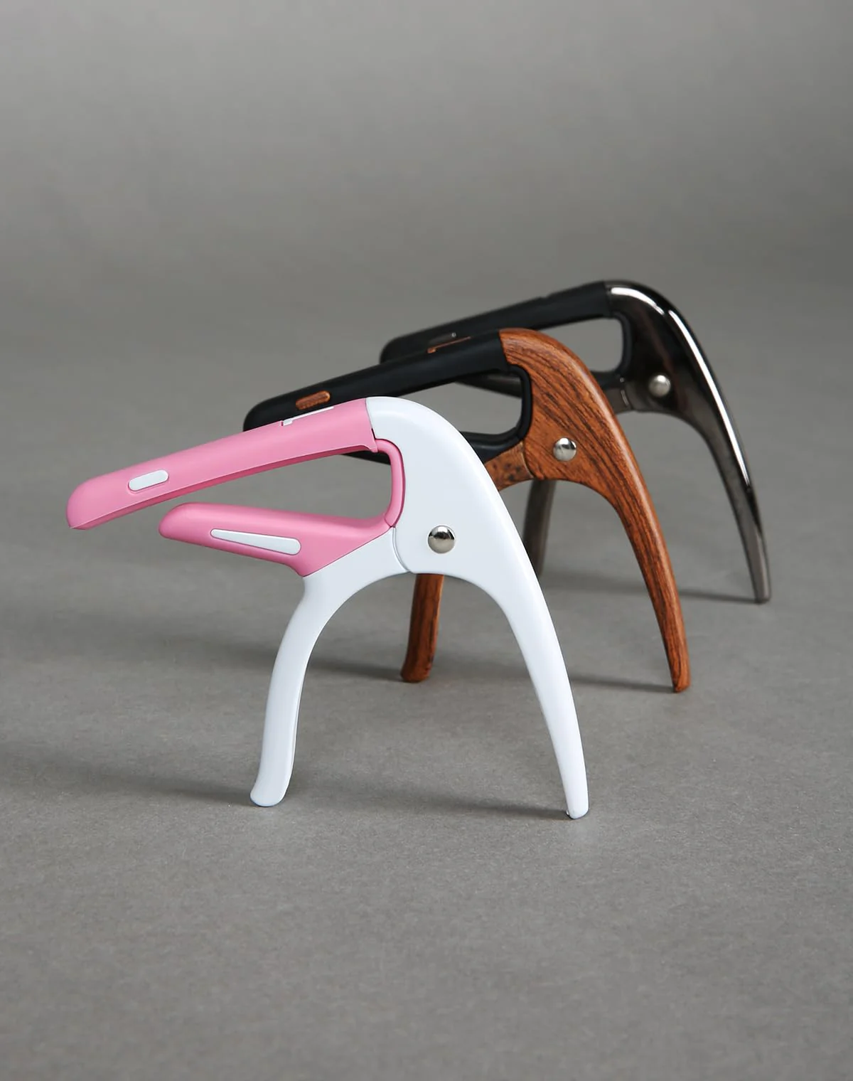 Capos for Acoustic Guitars, Electric Guitars and Ukulele, Superior Zinc Alloy and Silicone Made Black - Image 7