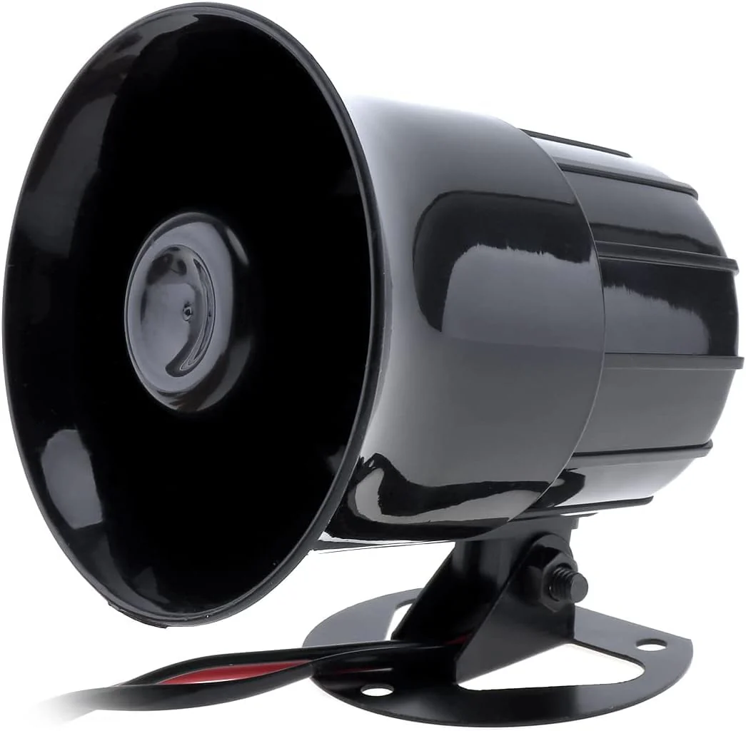 Car Alarm Siren, 12V 30W Car Motorcycle Alarm Warning Siren Horn 3 Sound Loud Speaker for Car/Motorcycle - Image 5