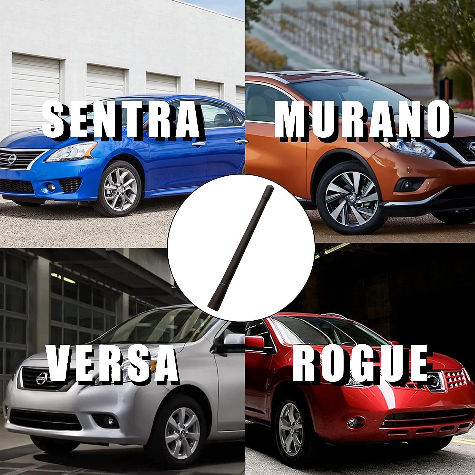 Car Antenna Compatible for Nissan Versa 2007-17 Sentra 2007-13 Murano 2003-17 Rogue 2008-16 Altima 2006-11 Car Roof Replace Radio 7 inch Antenna Mast 28215-8H700 - Image 5