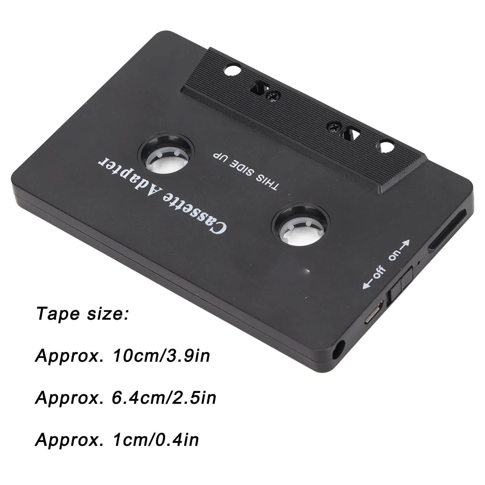 Car Audio Bluetooth Cassette Receiver, Noise Reduction Tape Player Bluetooth 5.0 Cassette Aux Adapter for Mobile Phone, Tablet, MP3 Player, Car Stereo, Headset, etc - Image 5