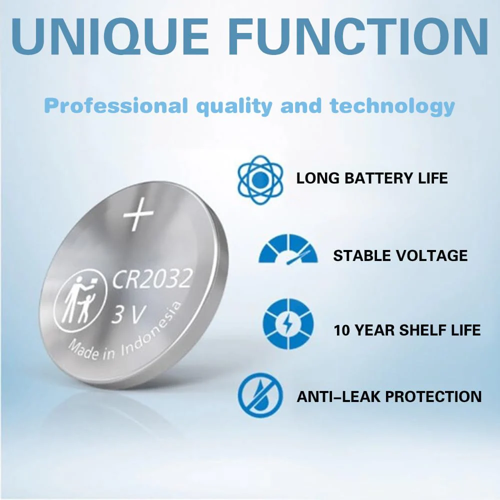 Car Fob Key Replacement Batteries for Infiniti (2007-2020) EX35 FX35 FX37 FX50 G25 G35 G37 JX35 Q40 Q50 Q60 Coupe QX50 QX60 QX70 Smart Remote Battery (Pack of 2) (Check Fitment Guide) - Image 2