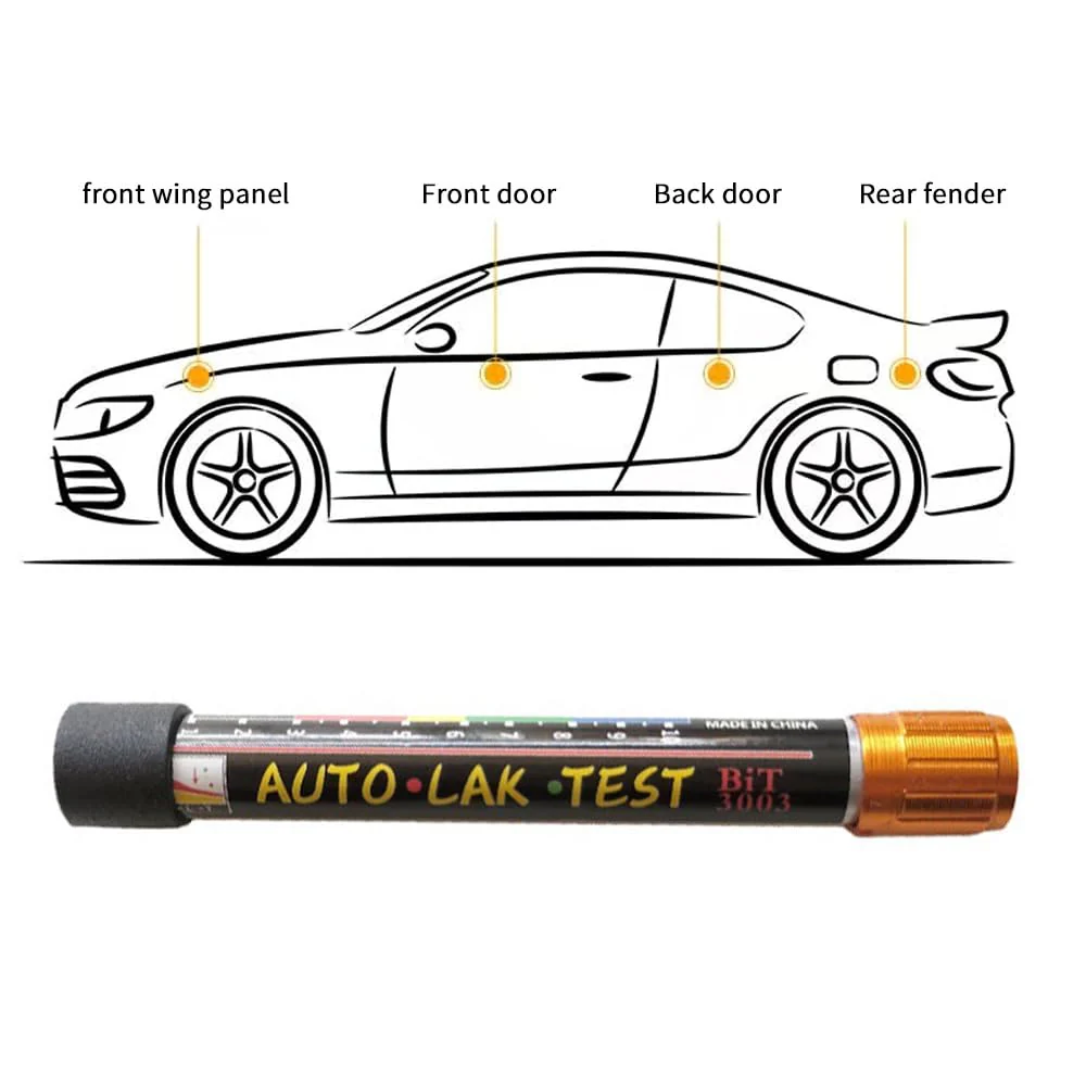 Car Paint Gauge, Paint Thickness Gauge, Magnet, Car Paint Tester Device, Magnetic Coating Thickness Gauge, Car Paint Thickness Gauge, Car Body Damage Detector - Image 6