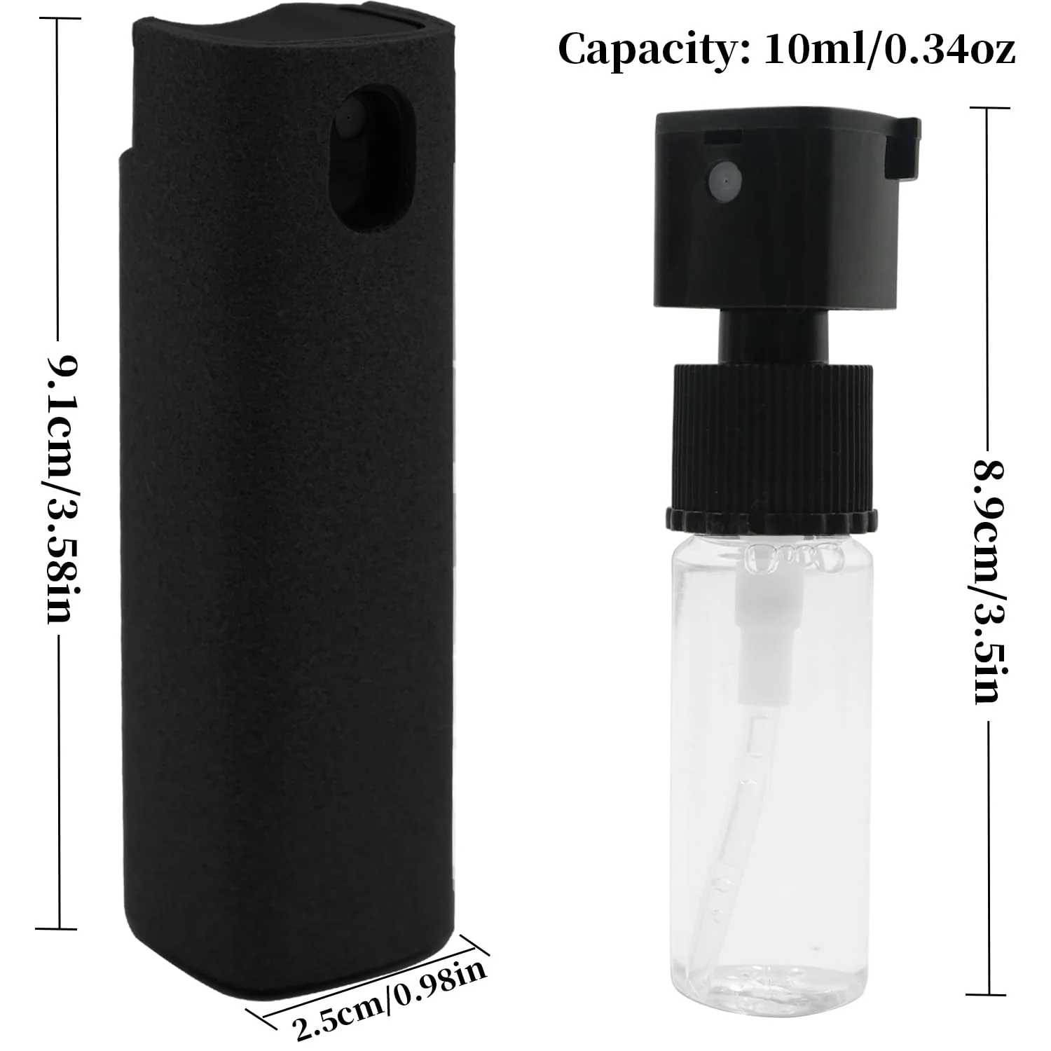 Car Screen Cleaner Spray and Wipe, Hatstart Touchscreen Wiper for MacBook Display iPad iPhone, Finger Print Eraser for Screens and Cleaning Accessories for Mac Laptop Cell Phone Computer Monitor TV Black White Grey - Image 2