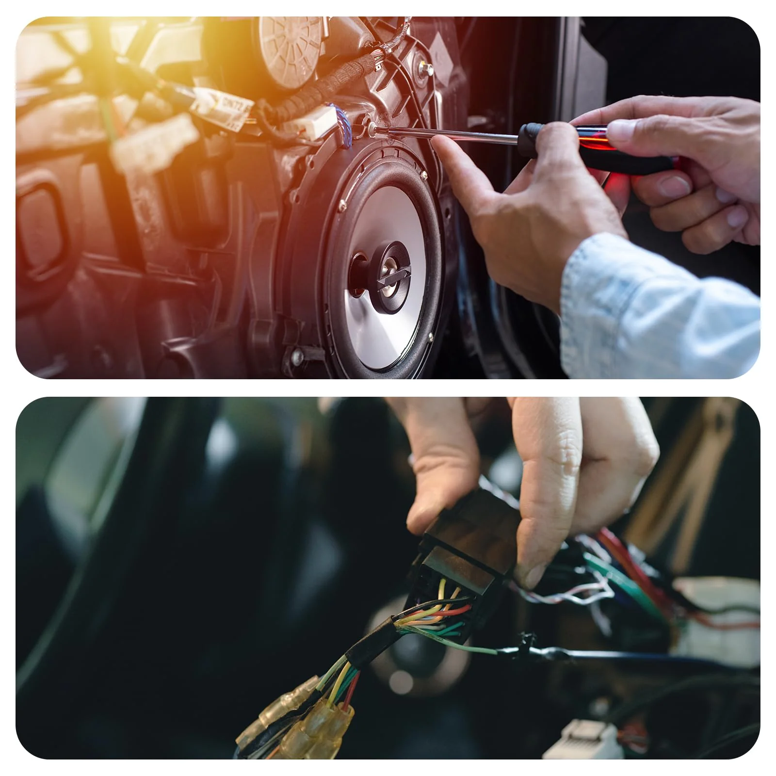 Car Stereo Radio Wiring Harness Connector Adapter Replacement for Ford F-150 F-250 F-350 for Hyundai for Mercury, 1pc 19 Pins - Image 3