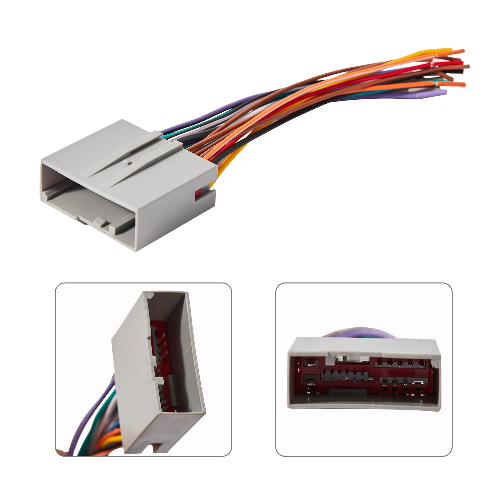 Car Stereo Radio Wiring Harness Connector Adapter Replacement for Ford F-150 F-250 F-350 for Hyundai for Mercury, 1pc 19 Pins - Image 4