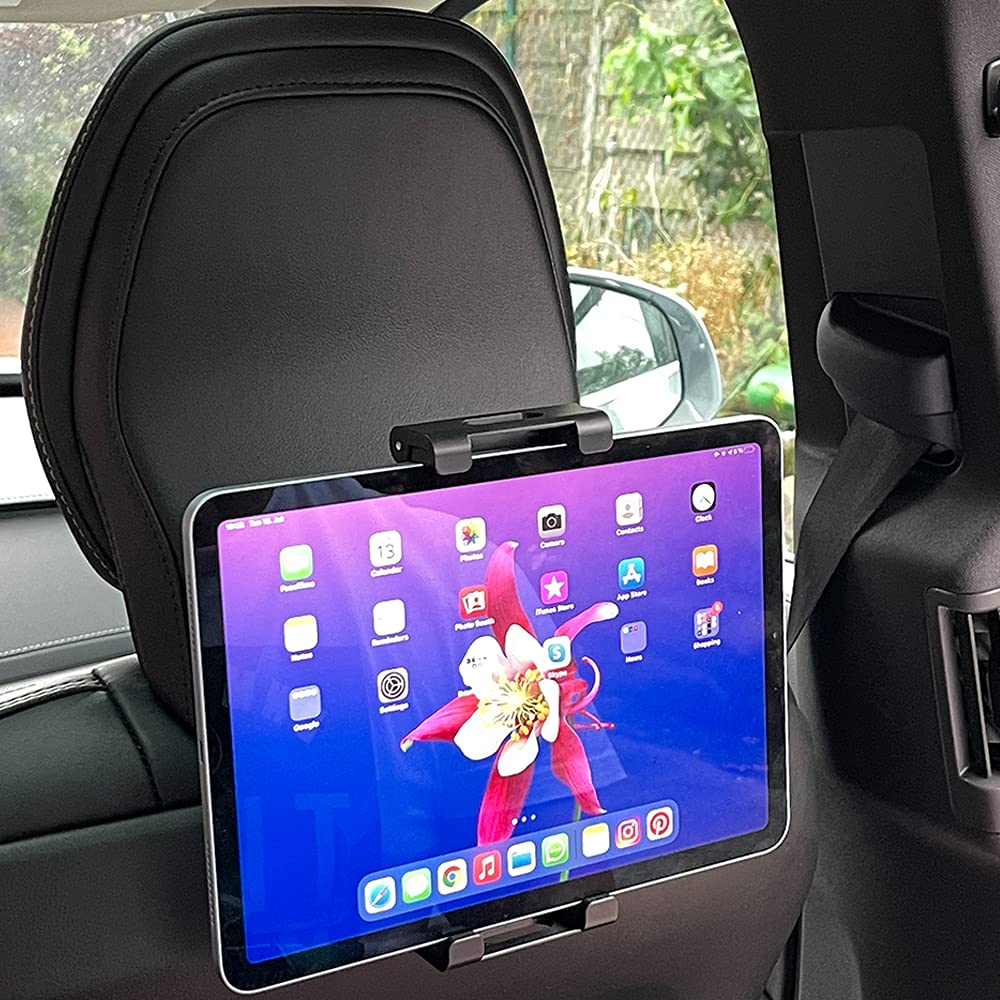 Car Tablet Holder Compatible for Volvo XC90 XC60 V90 V60 S90 S60 (Model 2017 or Newer), Back Seat Headrest Mount Compatible with All iPad Pro Air Mini, Galaxy Tabs, 4.7-12.9" Tablets - Image 7
