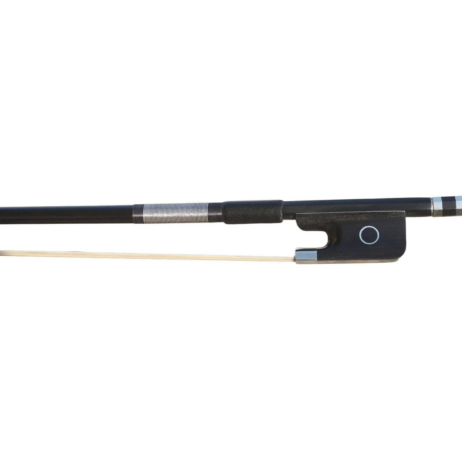 Carbon Fiber Cello Bow 4/4 Full Size Ebony Frog Natural Horsehair for Teacher Student Professional Carbon Bow 04-Carbon Fiber - Image 2