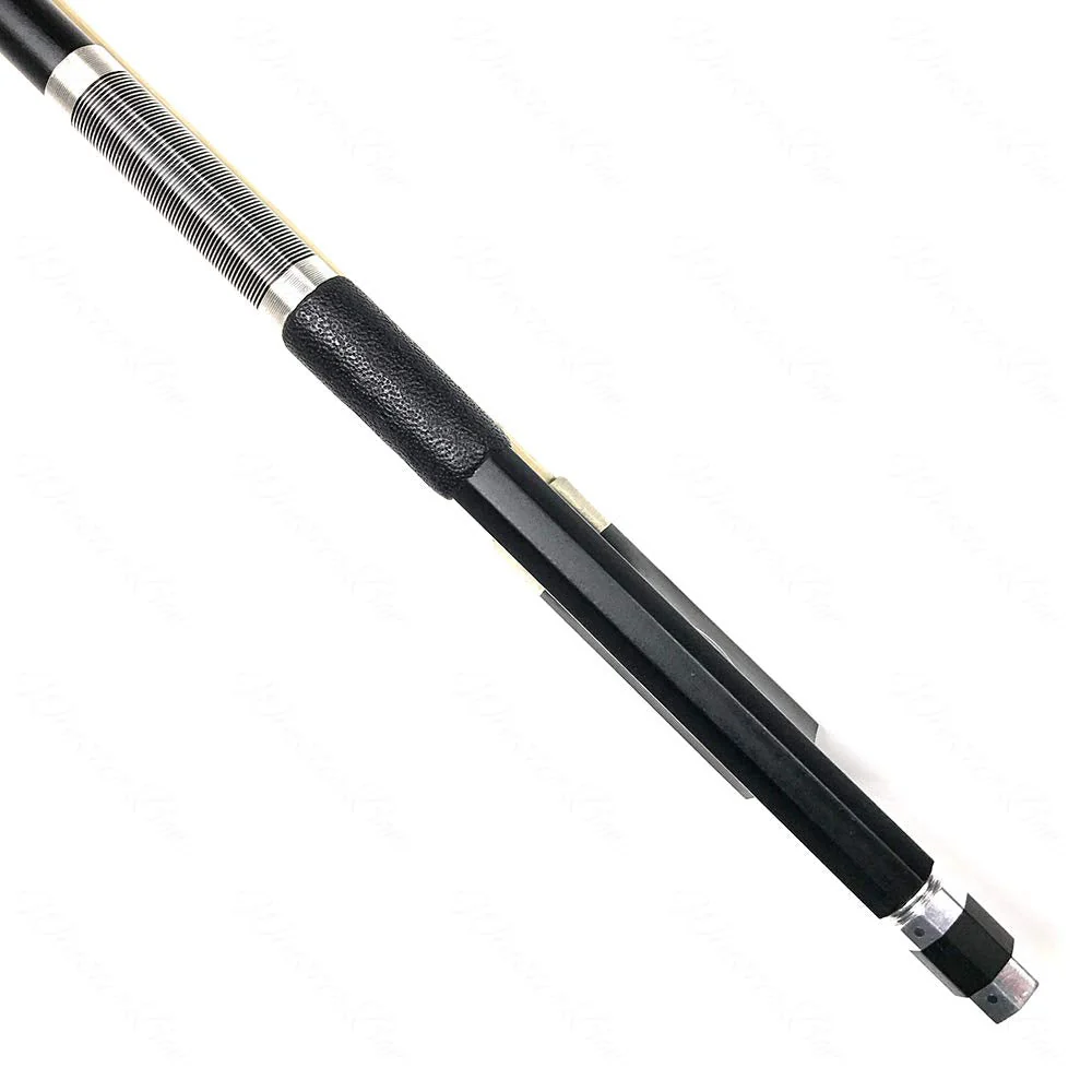 Carbon Fiber Violin Bow 1/2 Violin Bow Unbleached White Horse Hair Art No.VN108… - Image 2