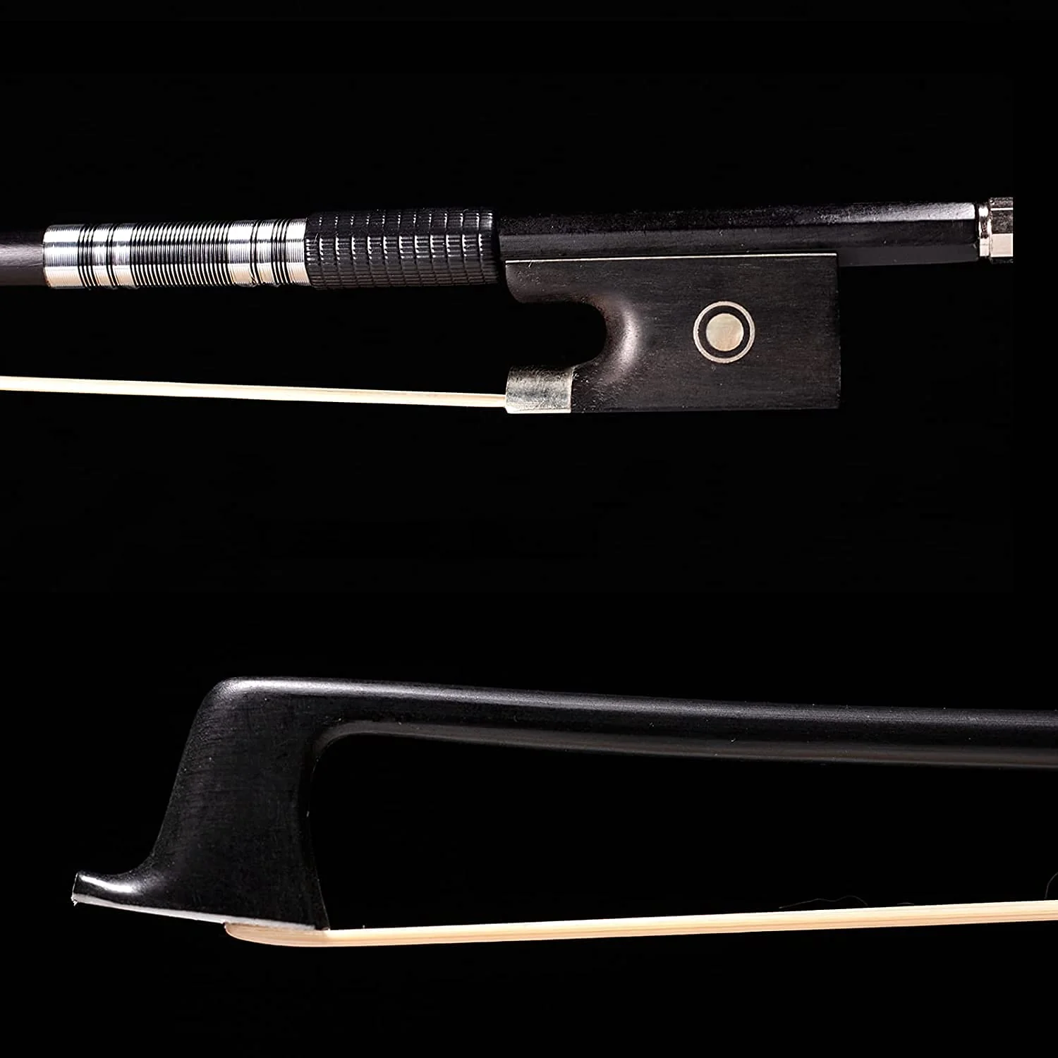 Carbon Fiber Violin Bow 4/4 Full Size Lightweight Fiddle Bow with Deep & Powerful Tone for Advance Level Violins [Carbon Bow 4/4] Carbon bow 4/4 full size - Image 8