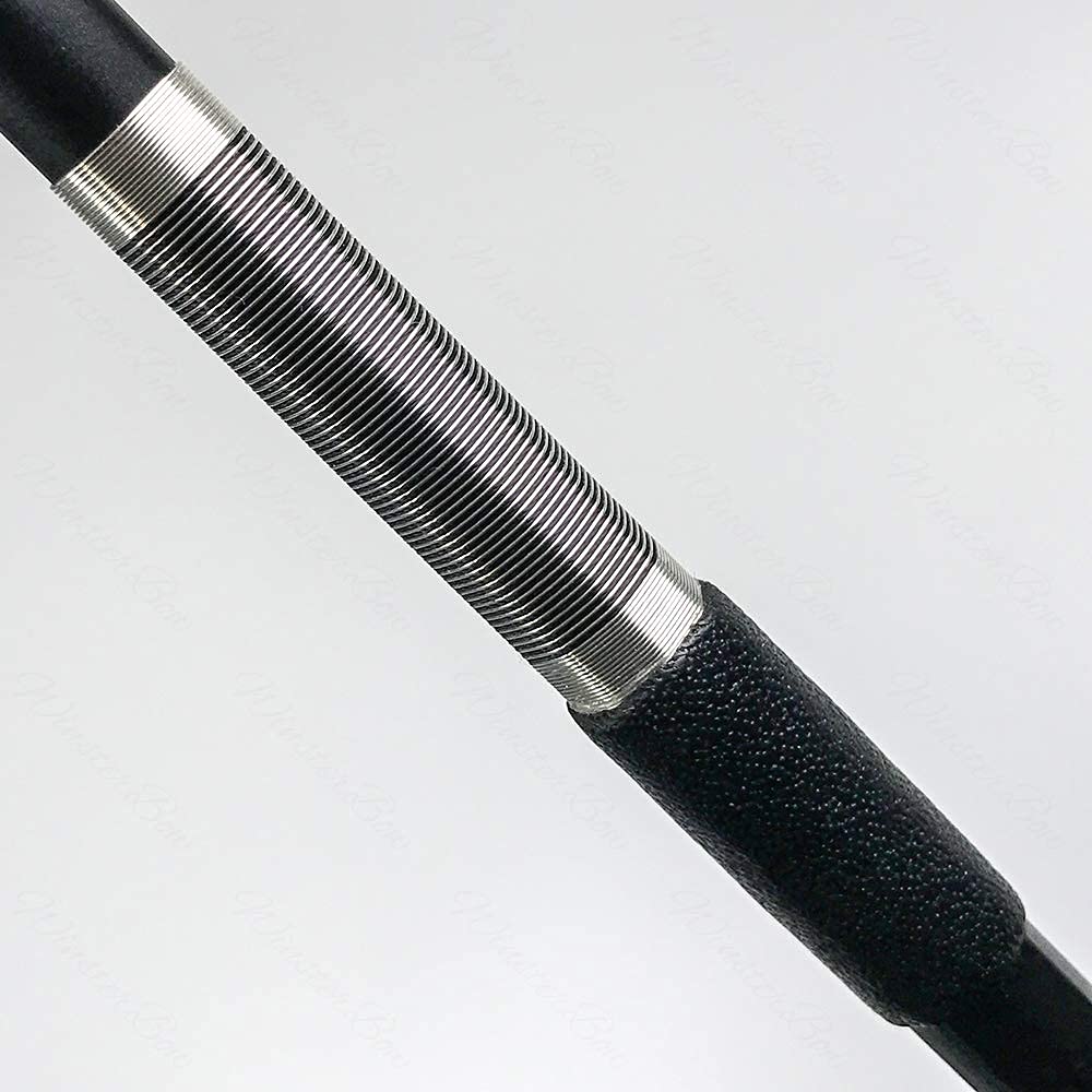 Carbon Fiber Violin Bow 4/4 Size Violin Bow Unbleached Black Horse Hair Art No.VBN108 - Image 6