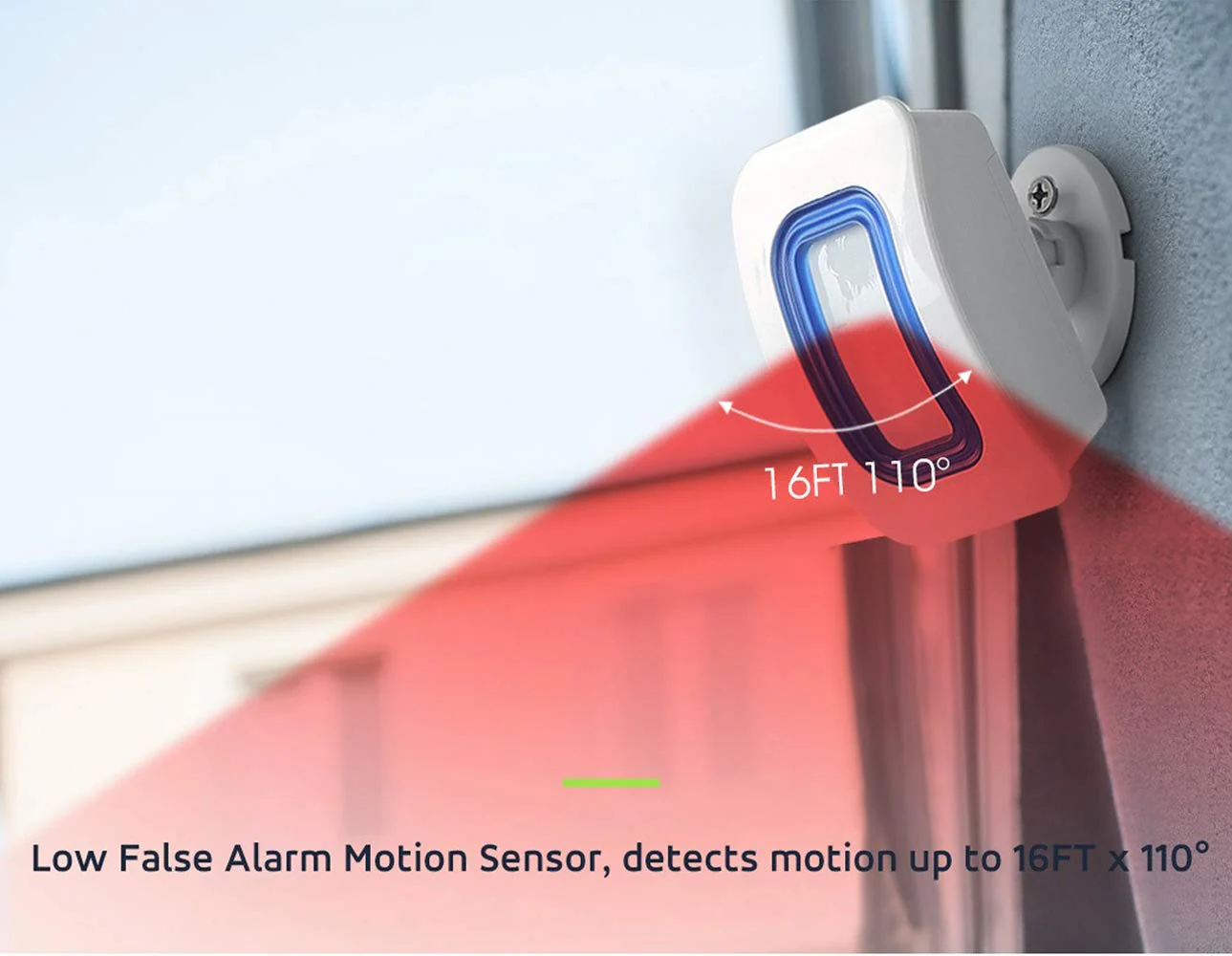 Caregiver Pager Indoor Motion Sensor Alarm Room Bed Alarms and Fall Prevention for Elderly Dementia Patients/Mailbox Alert Device for Home (2 pager+1 sensor) 2 pager+1 sensor - Image 7
