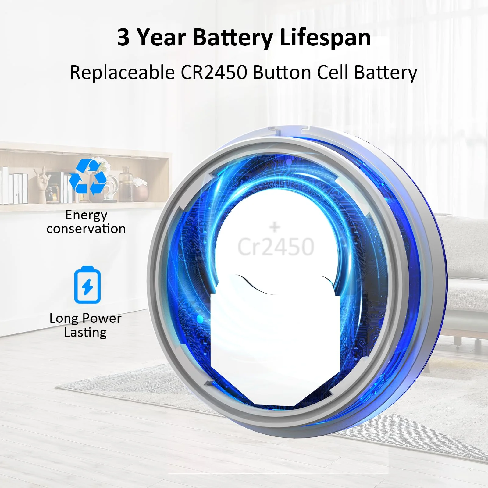 Caregiver Pager Wireless Call Button for Home, Life Alert SOS for Monitoring Elderly Assistance Products Emergency Bell Panic Button Nurse Calling for Seniors Patients Disabled Care,Waterproof 1 Receiver+ 2 Call Button - Image 8