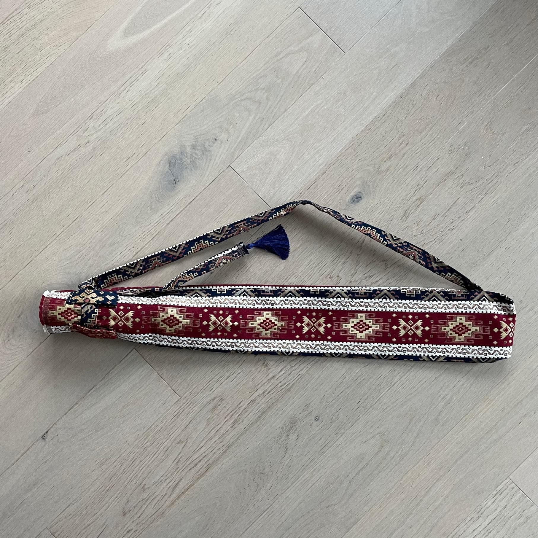Carrying Flute Bag with Strap for Protection For Large Native Wooden Flutes 27 Inches Long - Image 3