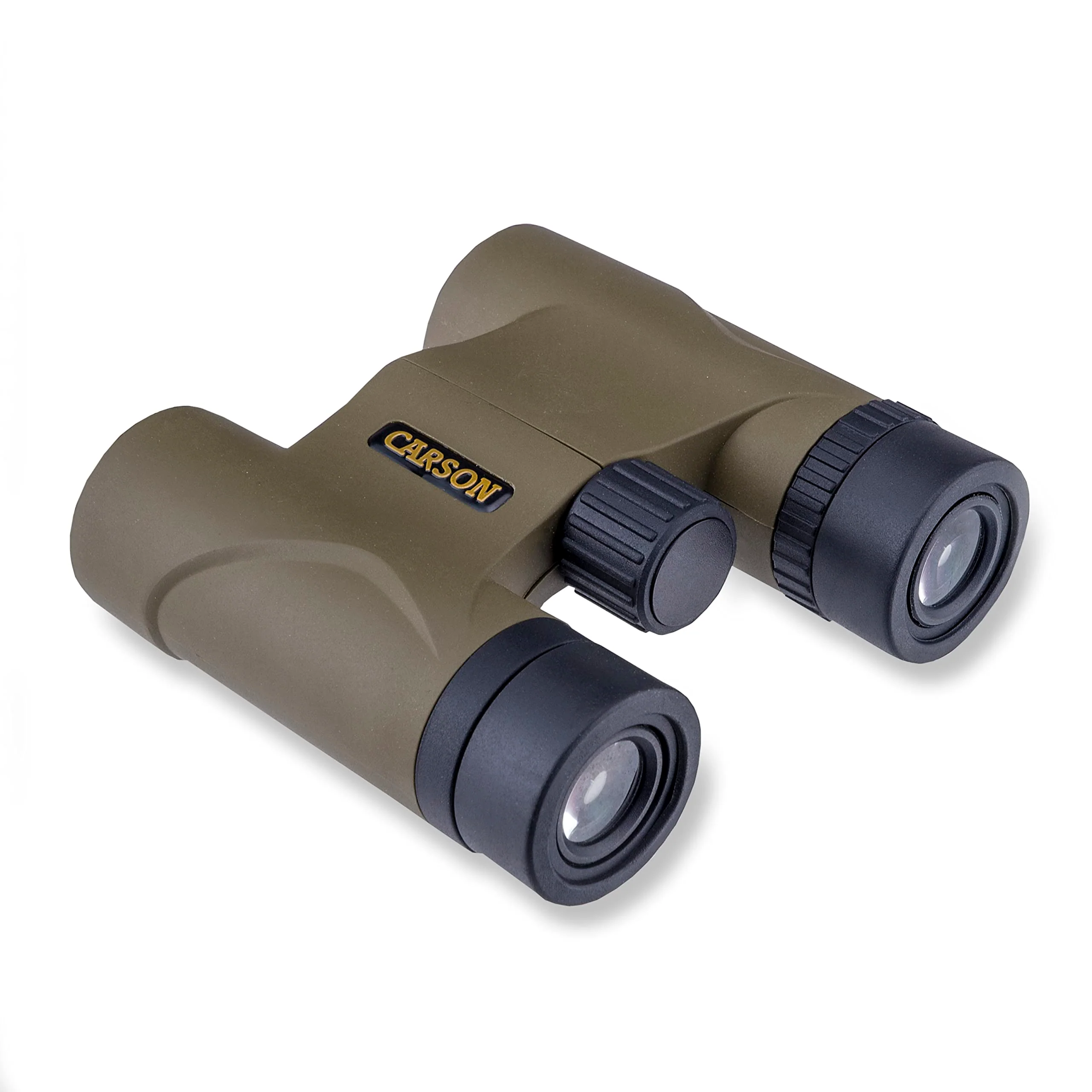Carson Stinger 8x22mm Compact and Lightweight Binoculars for Travel, Bird Watching, Nature Viewing, Safari's, Concerts and Sporting Events (HW-822),Olive Green - Image 3