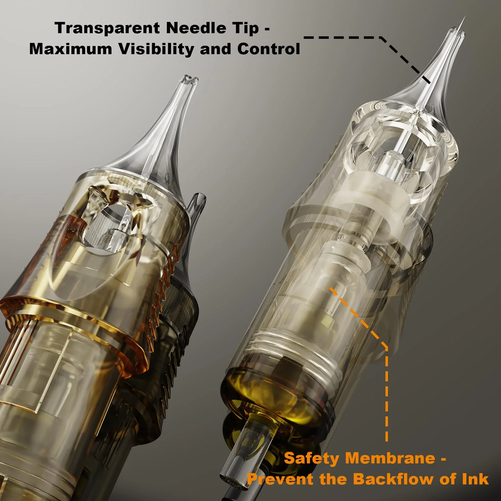 Cartridge Needles – Pack of 20 Professional 0803RLL Cartridge Needles Disposable Standard Round Liner - Image 3