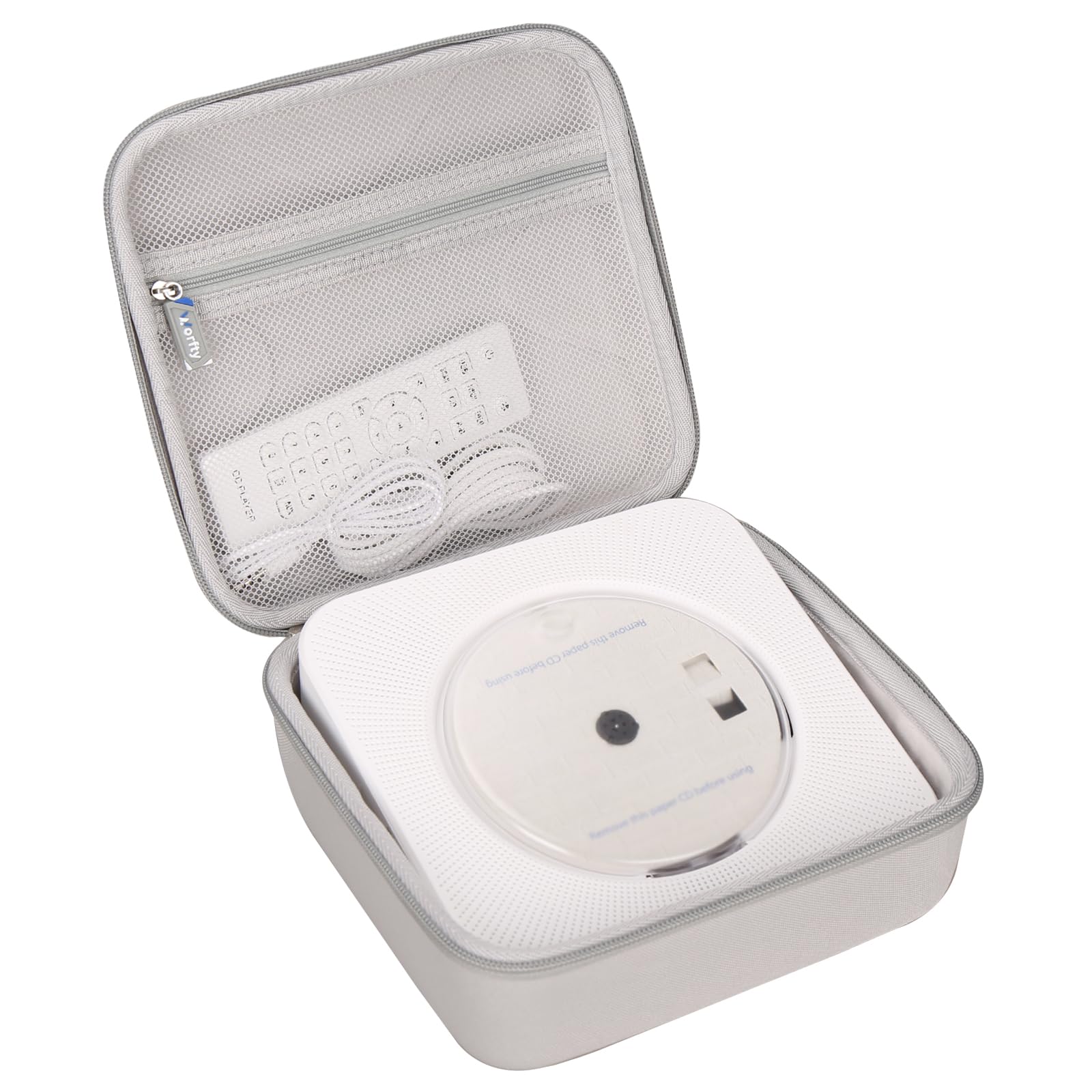 Case for Gueray for ROADOM for ZYOKATA CD Player, Hard Travel Carrying Case Compatible for Gueray KC906 Portable Bluetooth Desktop CD Player, Case Only - Image 7