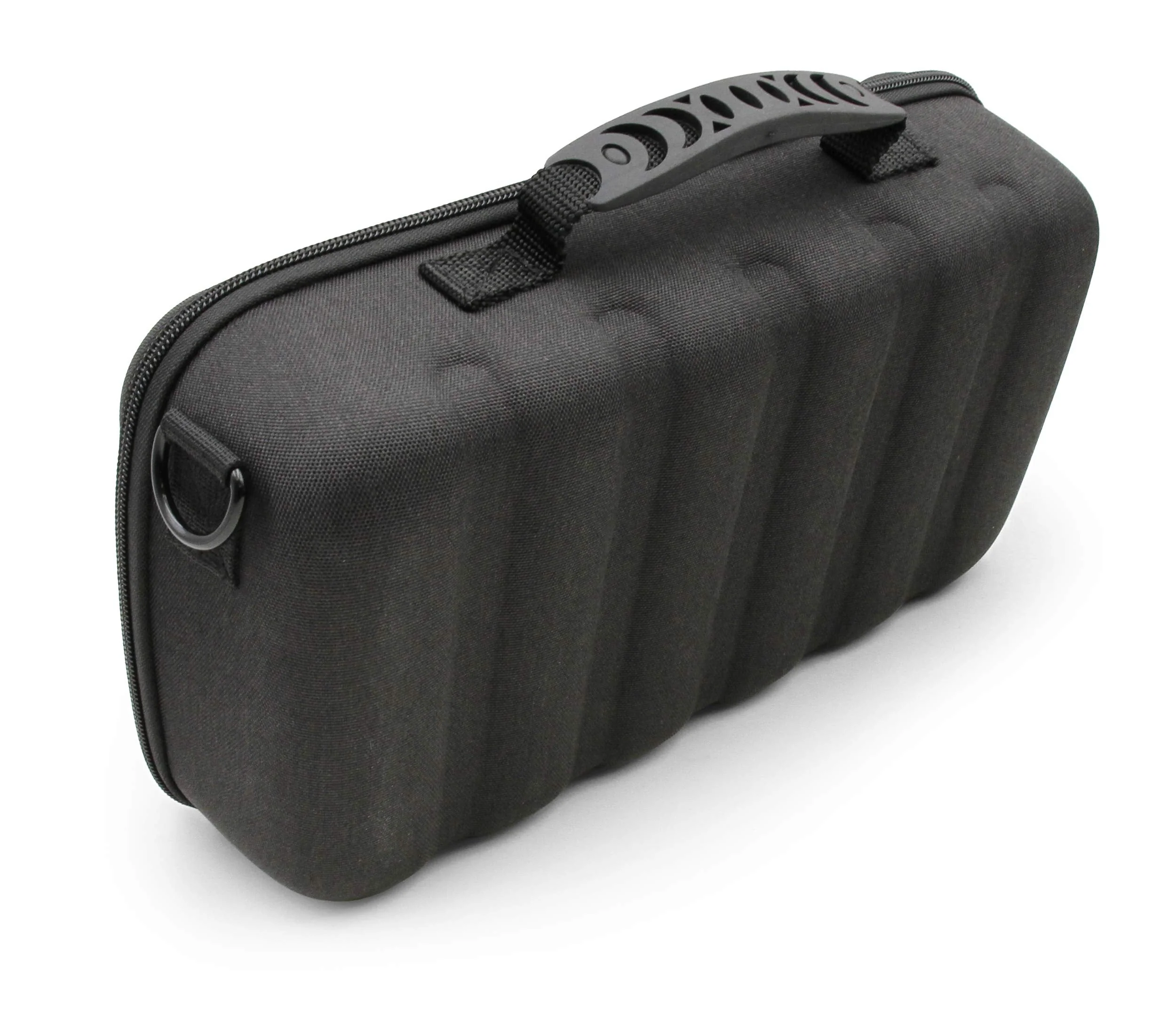 CASEMATIX Mixer Case Compatible With Behringer P16 Stage Mixer and P16-HQ Powerplay In Ear Accessories, Cables and Power Adapters, Fits Mixers up to 12.0” x 6.0” x 2.5” With Shoulder Strap - Image 6