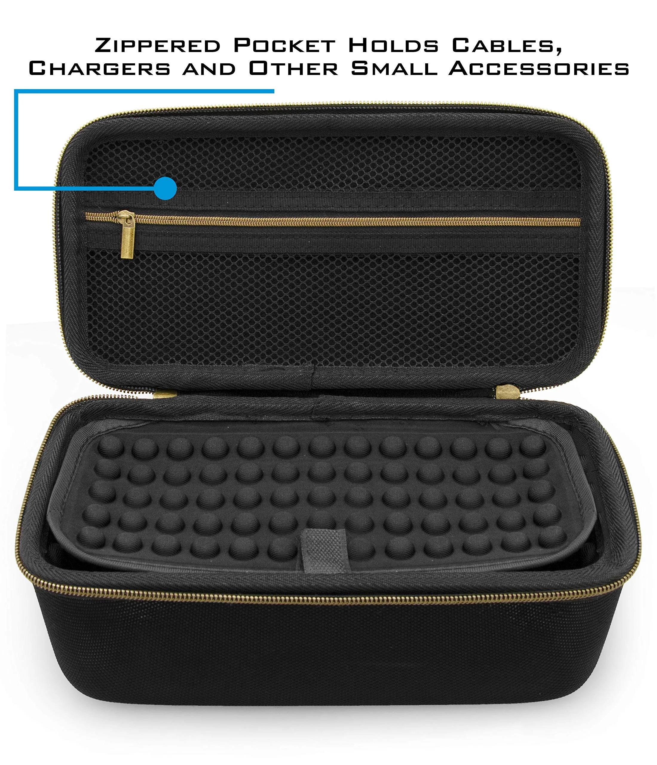 CASEMATIX Travel Case Compatible with Tascam Portacapture X8 32-Bit Float Audio Recorder XLR and Small Accessories - Includes Field Audio Recorder Case Only - Image 4