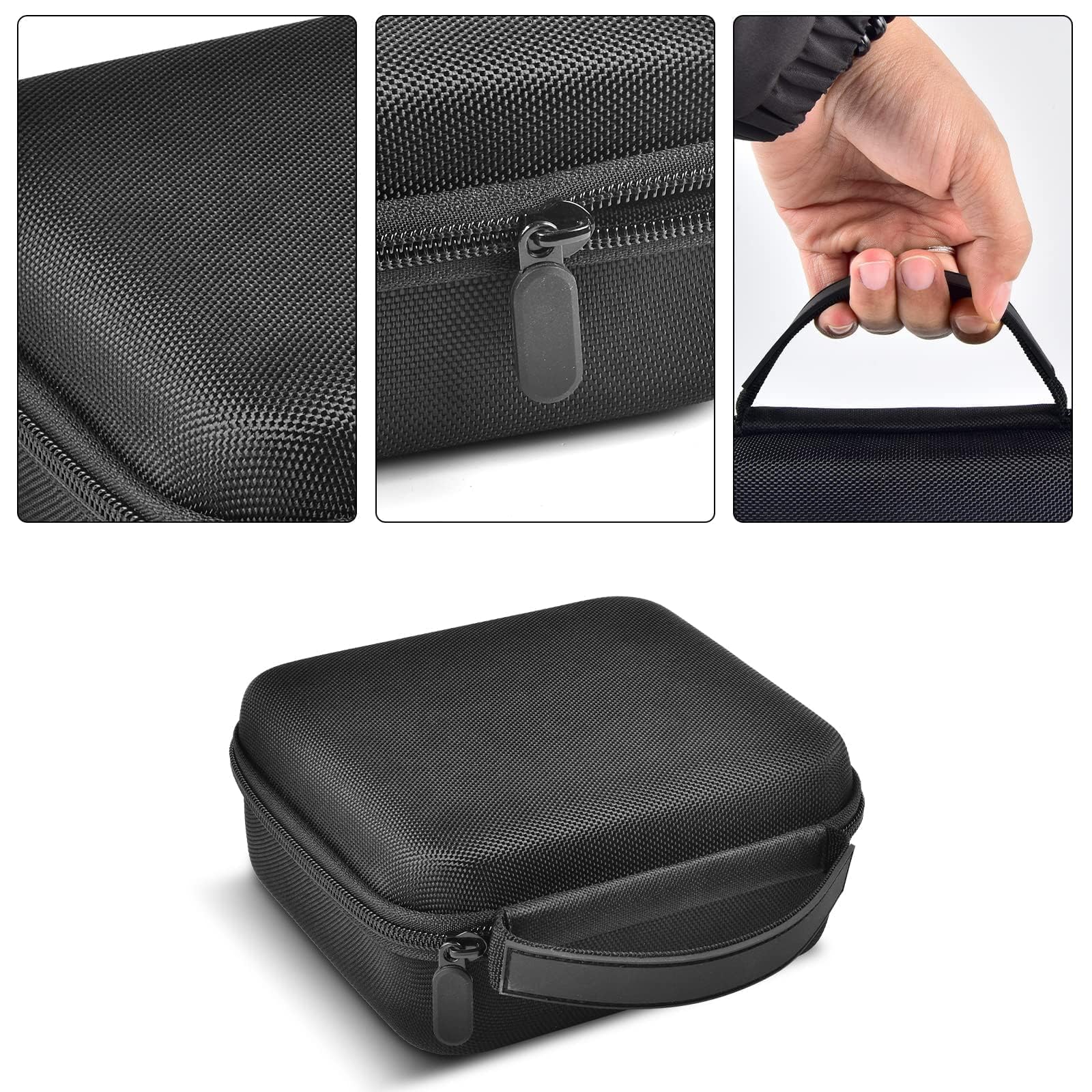 casmilee Case Compatible with HEXEUM/for Fvtga/for Vtiisamao Night Vision for Goggles - 4K Night Vision Binoculars, Holder for Telescopes Optics Scope, Mesh Pocket for 32GB Memory SD Card, Neck Strap Black - Image 4