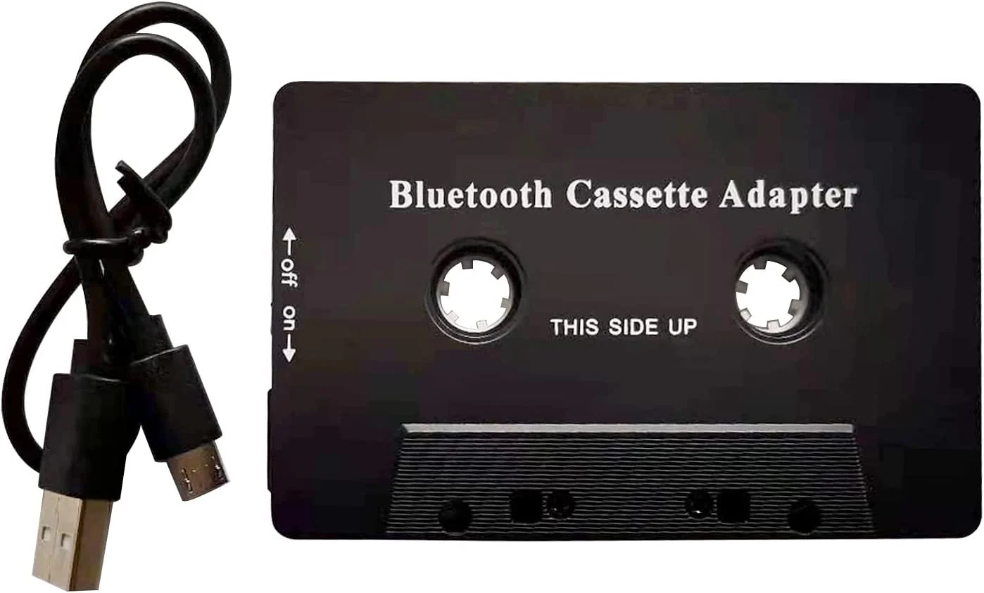 Cassette Adapter Car Bluetooth Audio Receiver, Tape Player Bluetooth 5.0 Cassette Aux Adapter - Image 4