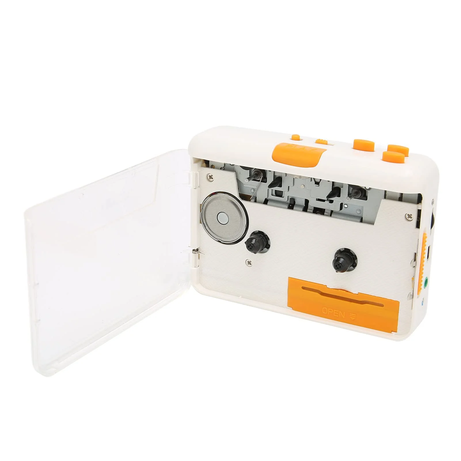 Cassette Player, Portable Tape Player Drive USB Cassette to MP3 Converter with Earphone Volume Control, Plug and Play Clear Sound Cassette for USB drive for CD for iPod for - Image 4