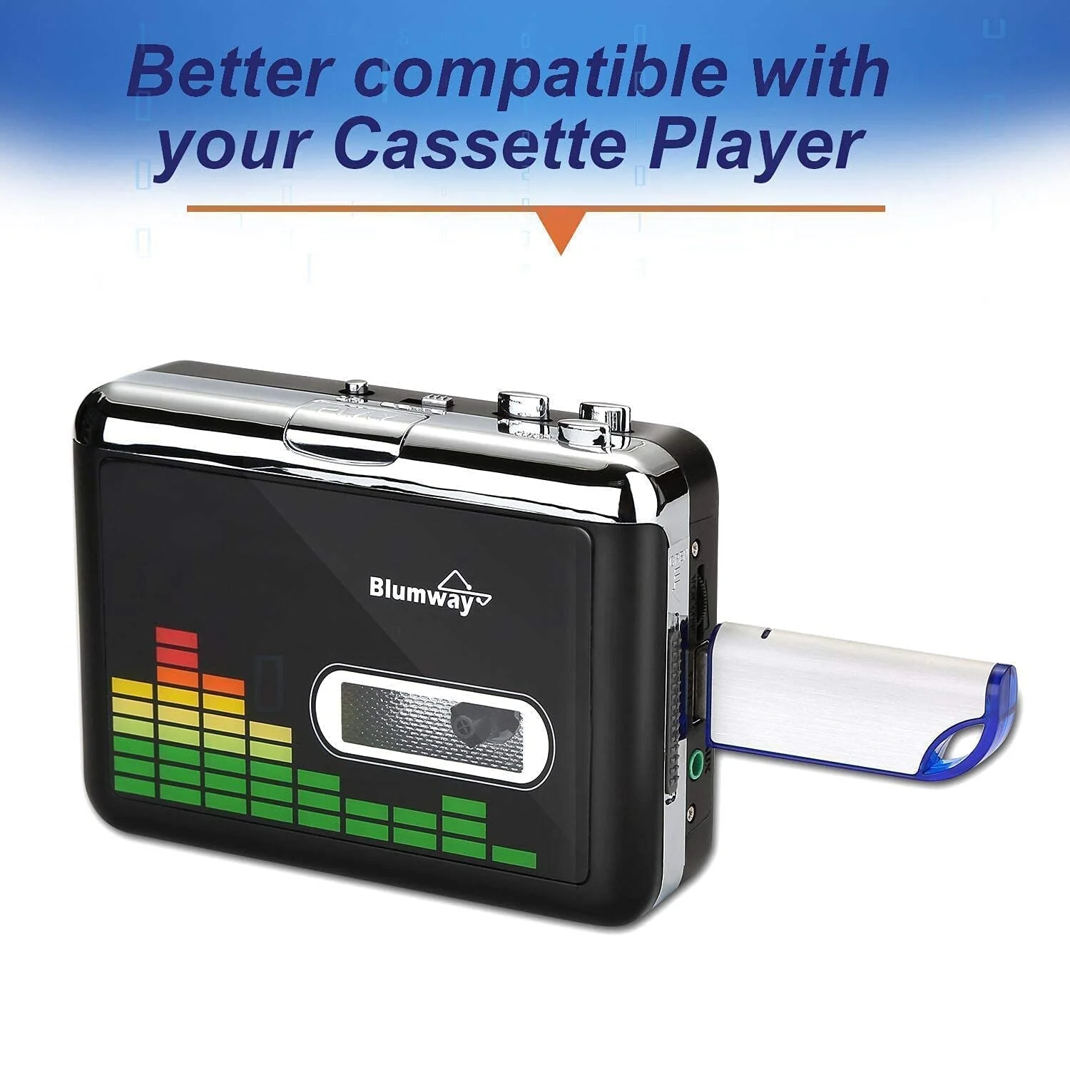 Cassette to MP3 Converter and Original 32G USB Drive - Image 4
