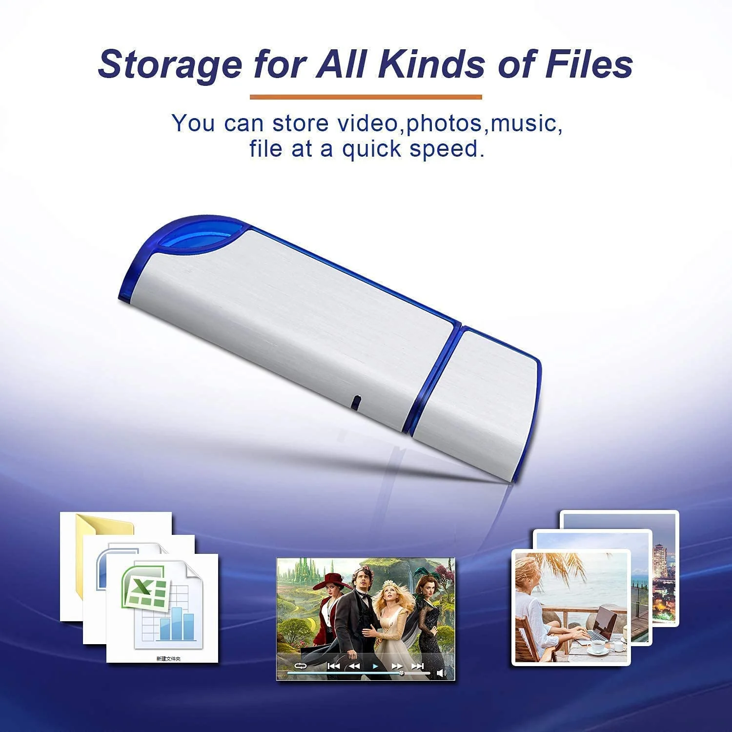 Cassette to MP3 Converter and Original 32G USB Drive - Image 9