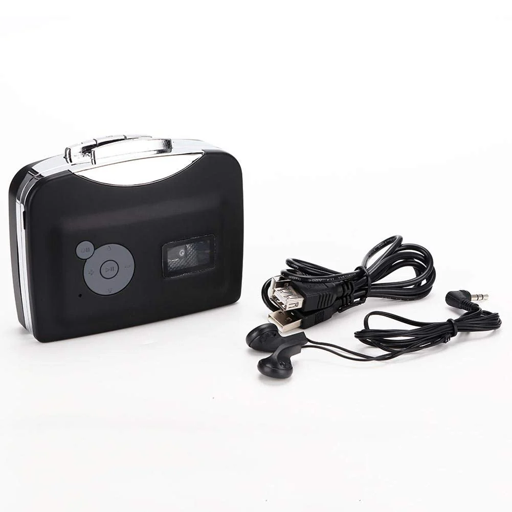 Cassette to MP3 Converter Stereo USB Cassette Digital Tape MP3 with Headphones for Computer, Speaker, Transfer to Mobile Phone, for iPod, etc. - Image 7