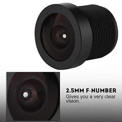 CCTV Camera Lens, 2.1mm Camera Lens 150° Wide Angle M12*0.5 IP Camera Lens for 1/3'' & 1/2.9'' CCD Chips, This Camera Lens with IR Night Vision Function - Image 5