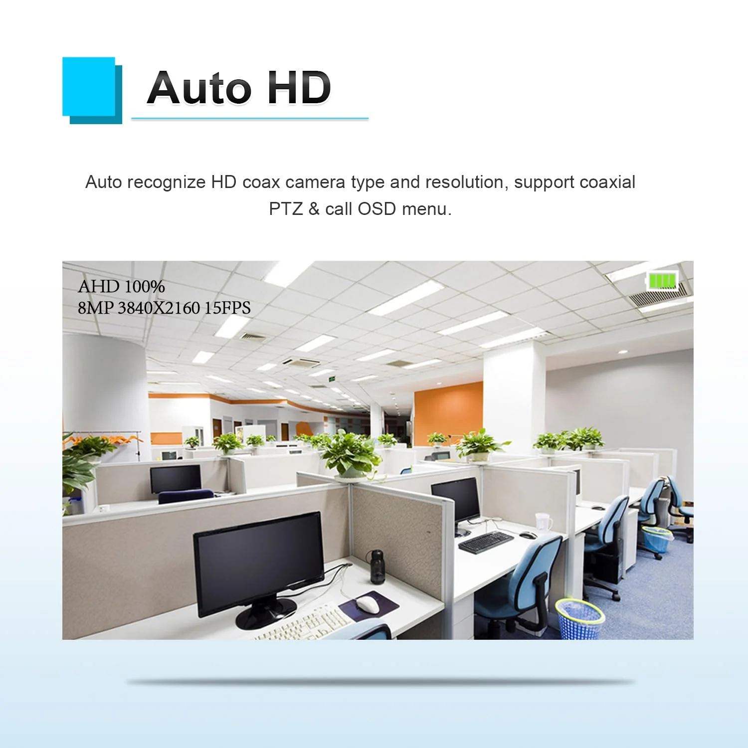 CCTV Camera Tester Support 8MP TVI CVI AHD CVBS Analog Camera Tester 4.3 inches Screen RS485 PTZ Control Audio Test 12V Power Output - Image 5