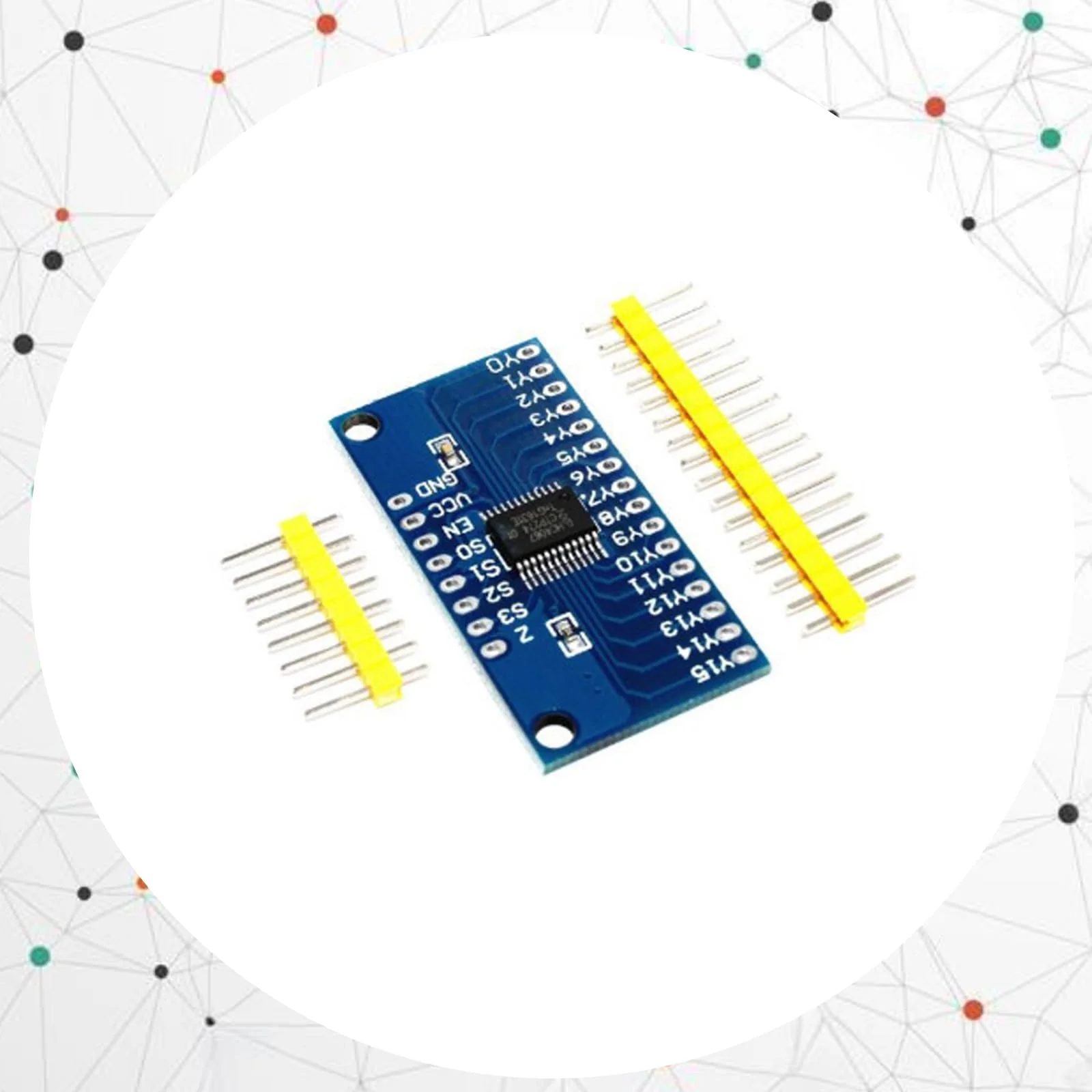 CD74HC4067 High Speed CMOS 16 Channel Analyzer Digital Multiplexer Analogue / Digital 2V-6V Pack of 8 - Image 6