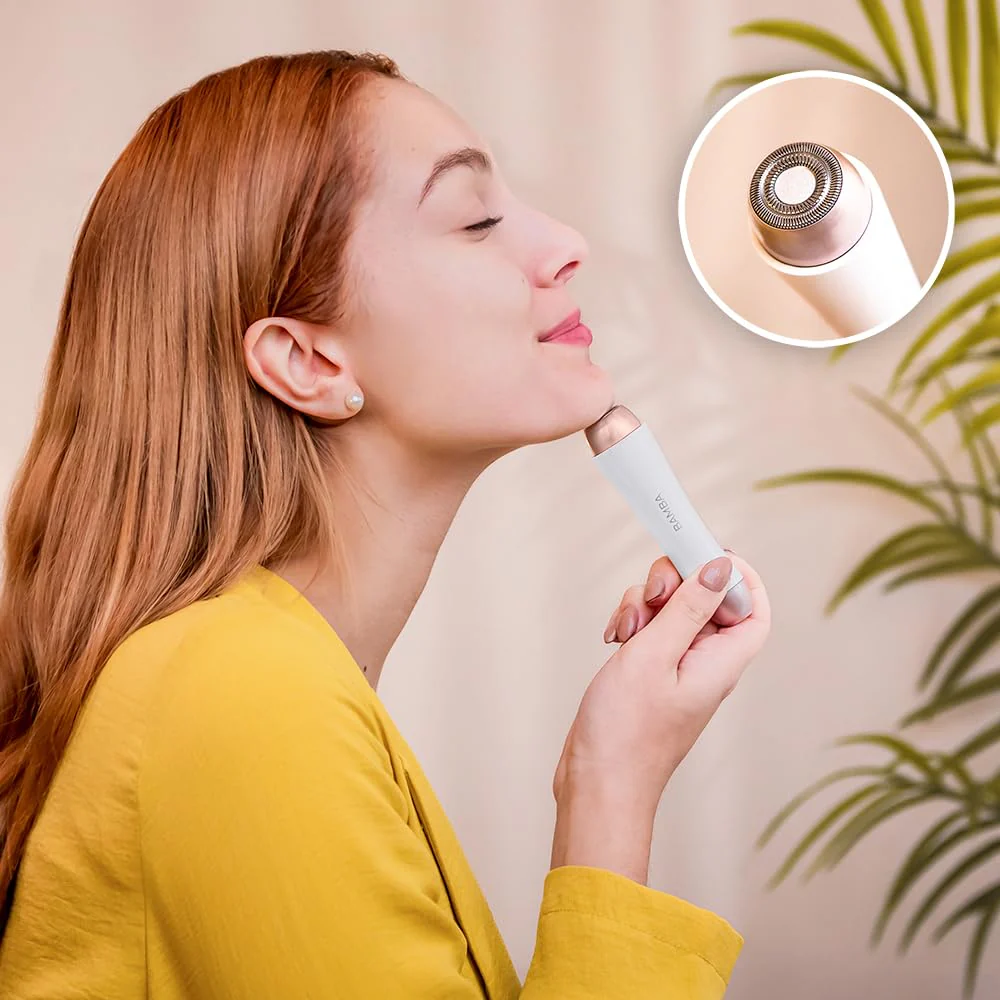 Cecotec Gesichtsrasierer Bamba FaceCare Smooth, Edelstahlklinge, passt sich der Haut an, wasserdicht IPX5, Schutzkappe Face razor - Image 6