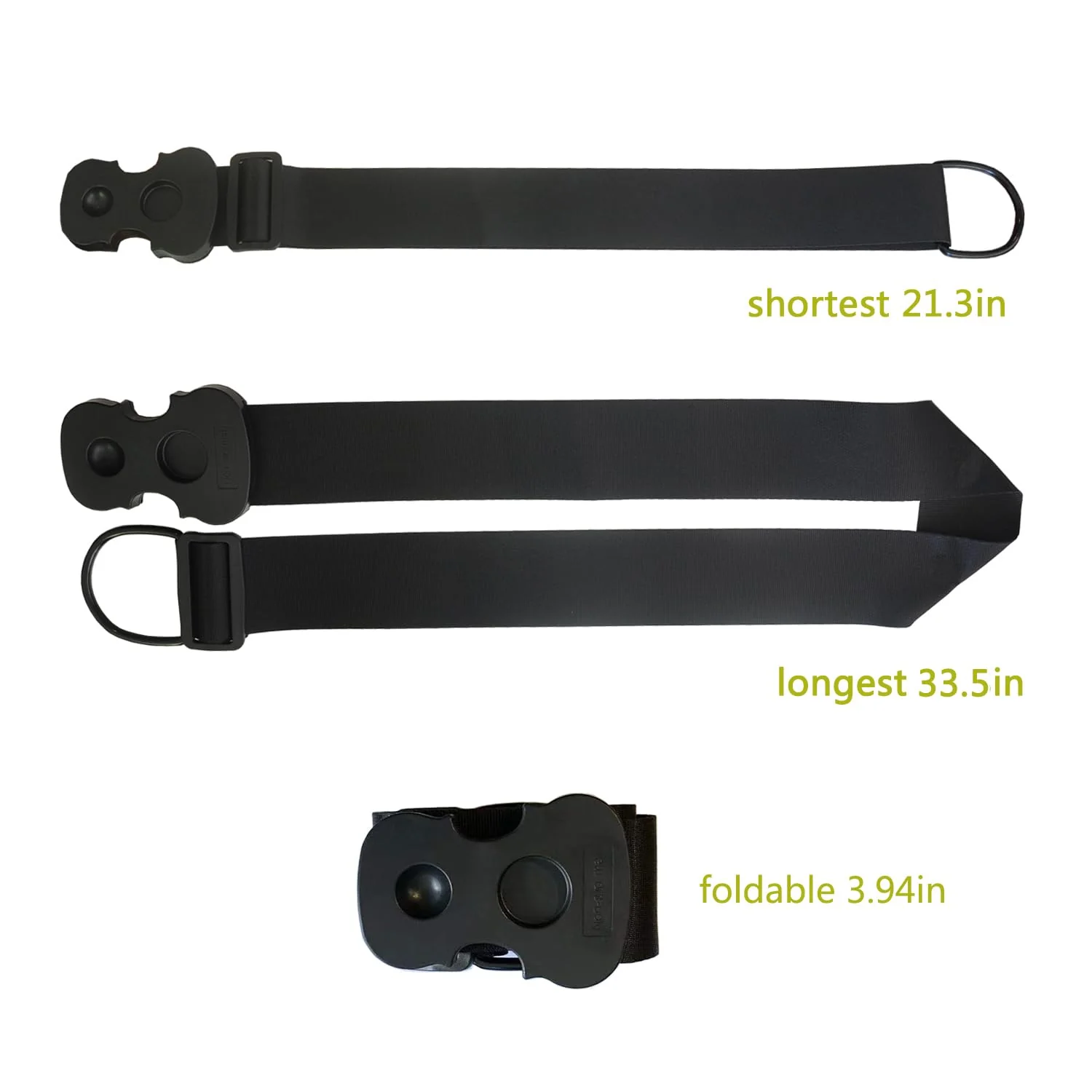 Cello Endpin Stopper Strap Anchor Rest Non-Slip with 2 Holes Adjustable Chair Strap Thick Sponge Padding for Cello Playing or Practice (Black) Black - Image 5