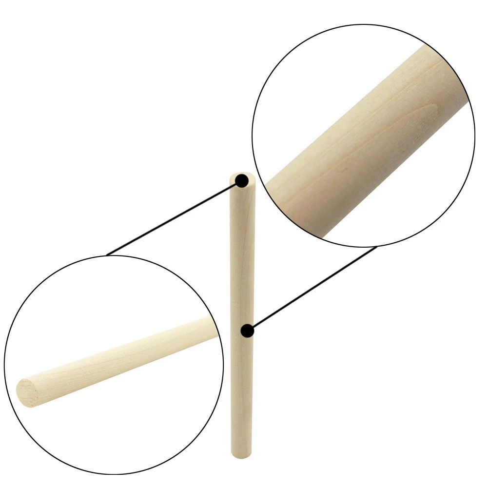 Cello Sound Post, 5PCS Cello String Instruments Accessory, 18cm Spruce Wood Cello Wood Sound Post 3/4 4/4 Cello Sound Post for Any Cello Technician - Image 4
