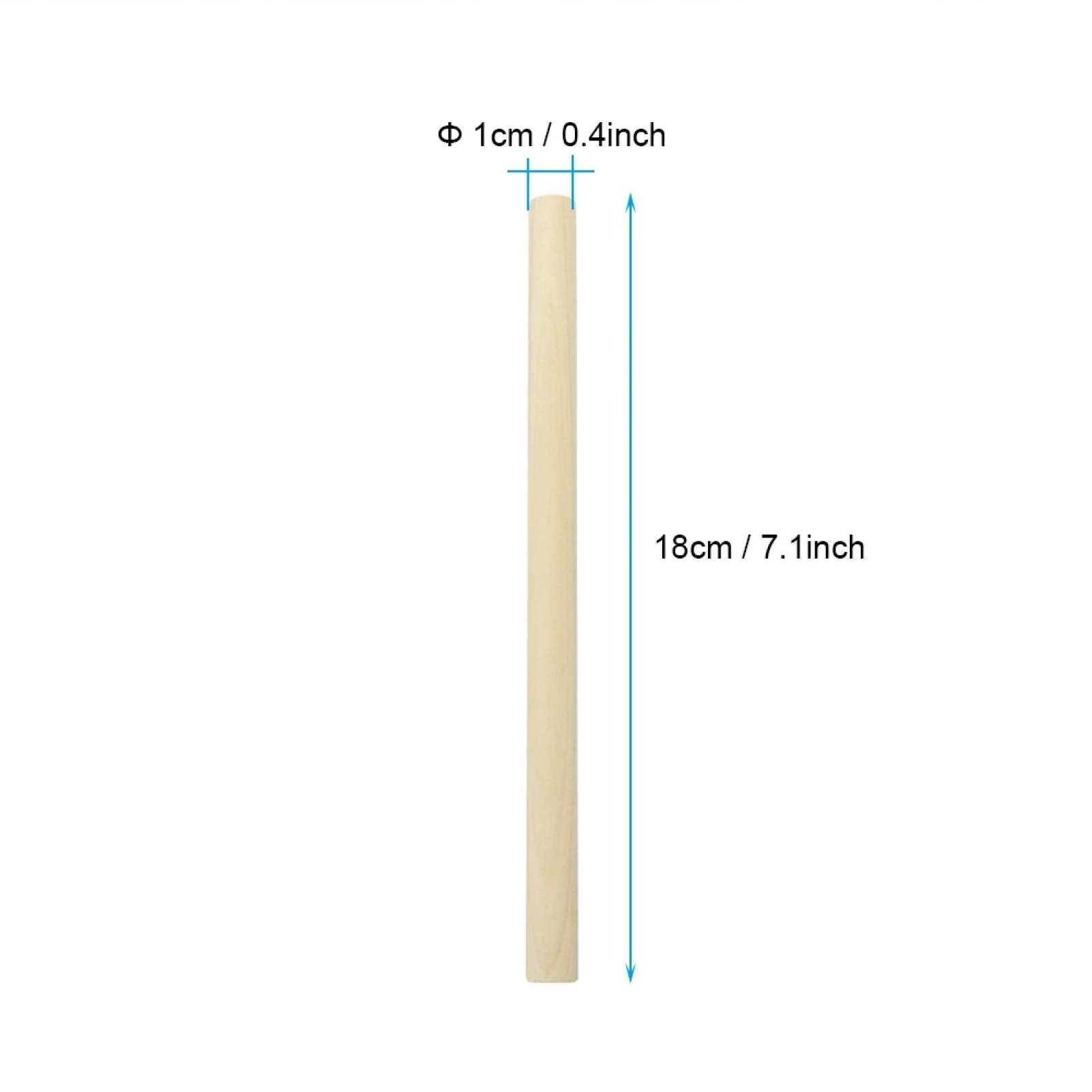 Cello Sound Post, 5PCS Cello String Instruments Accessory, 18cm Spruce Wood Cello Wood Sound Post 3/4 4/4 Cello Sound Post for Any Cello Technician - Image 6