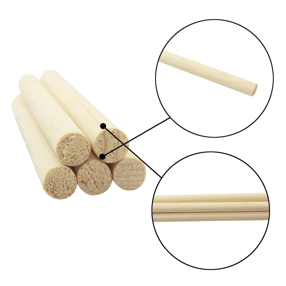Cello Sound Post, 5PCS Cello String Instruments Accessory, 18cm Spruce Wood Cello Wood Sound Post 3/4 4/4 Cello Sound Post for Any Cello Technician - Image 7