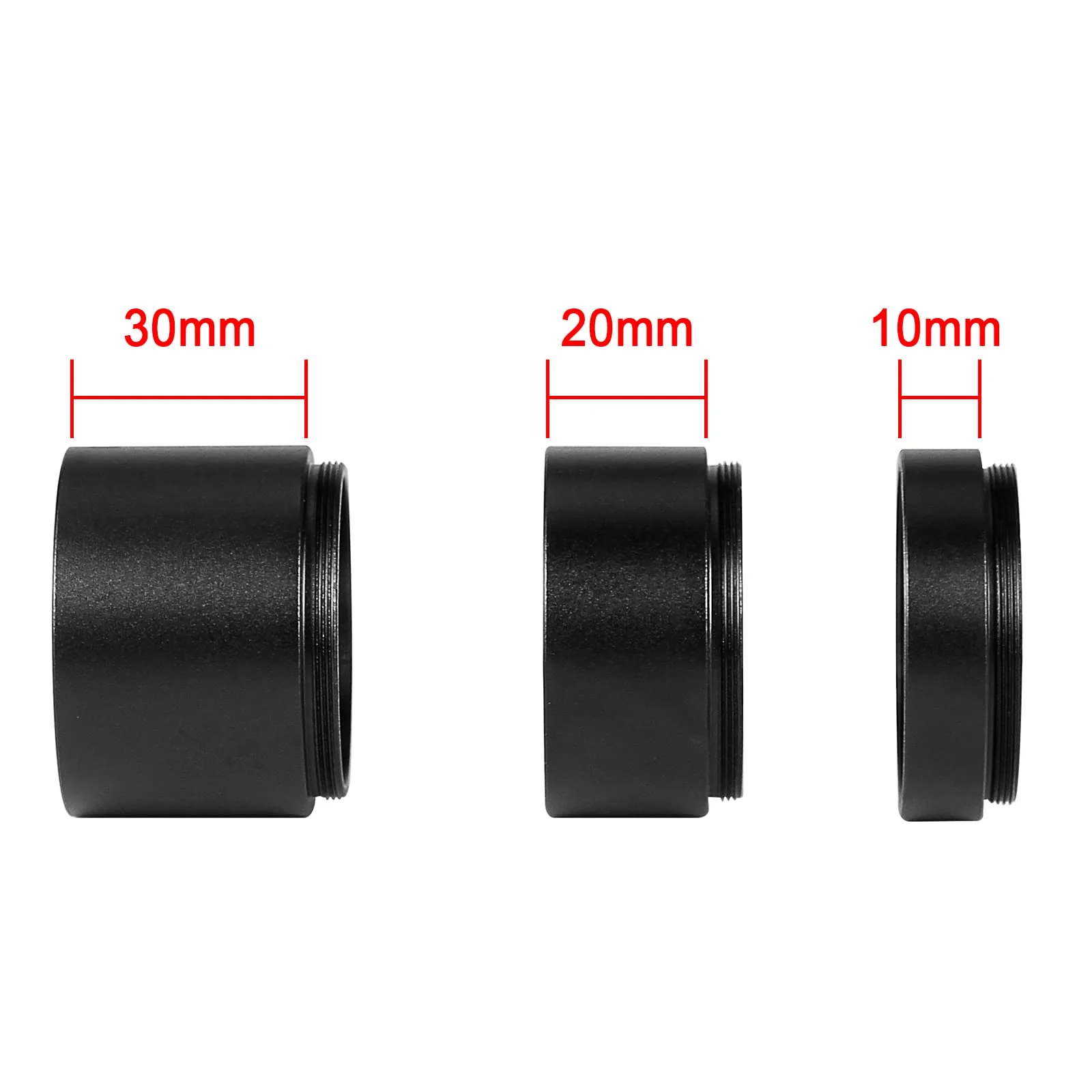 Celticbird T2 Thread Spacer Ring/Extension Tube Kit - M42x0.75 on Both Sides - Length 10mm 20mm 30mm M42-10/20/30mm - Image 2