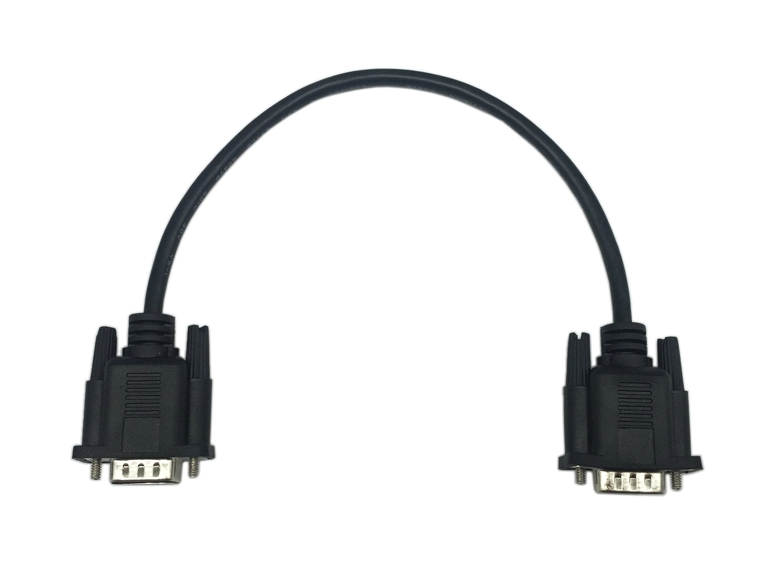 CERRXIAN 1ft VGA SVGA 15 Pin HD15 Male to Male Adapter Video Monitor Cable for PC Laptop TV Porjector(mm) - Image 3