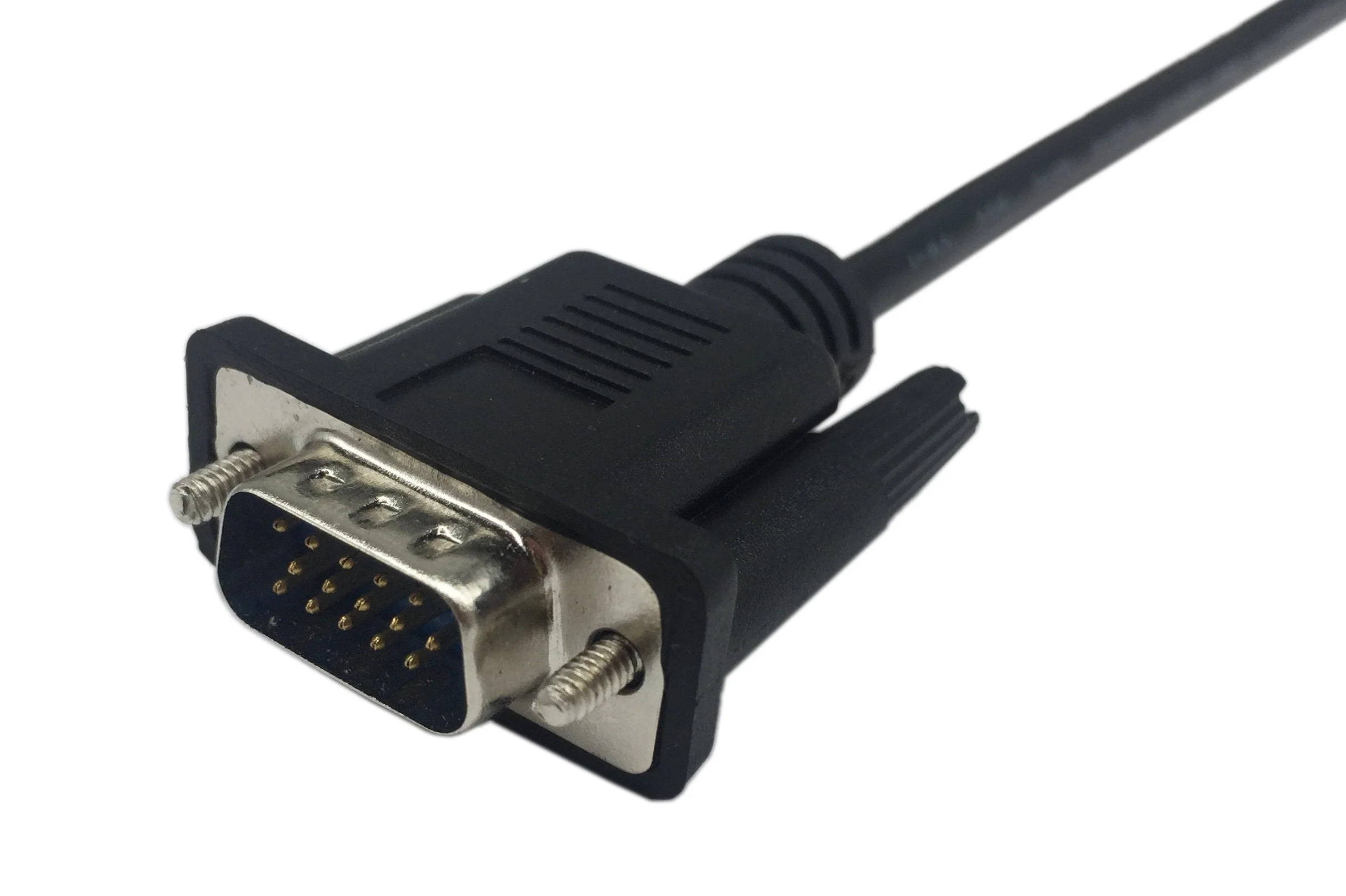 CERRXIAN 1ft VGA SVGA 15 Pin HD15 Male to Male Adapter Video Monitor Cable for PC Laptop TV Porjector(mm) - Image 8