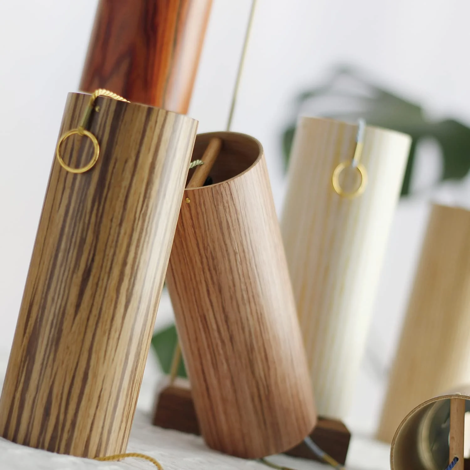 Chakra Chimes Natural Bamboo Wind Chimes Meditation Chord Windchime Wind Bell for Home Decoration Zen Mindfulness Throat Chakra - Image 8