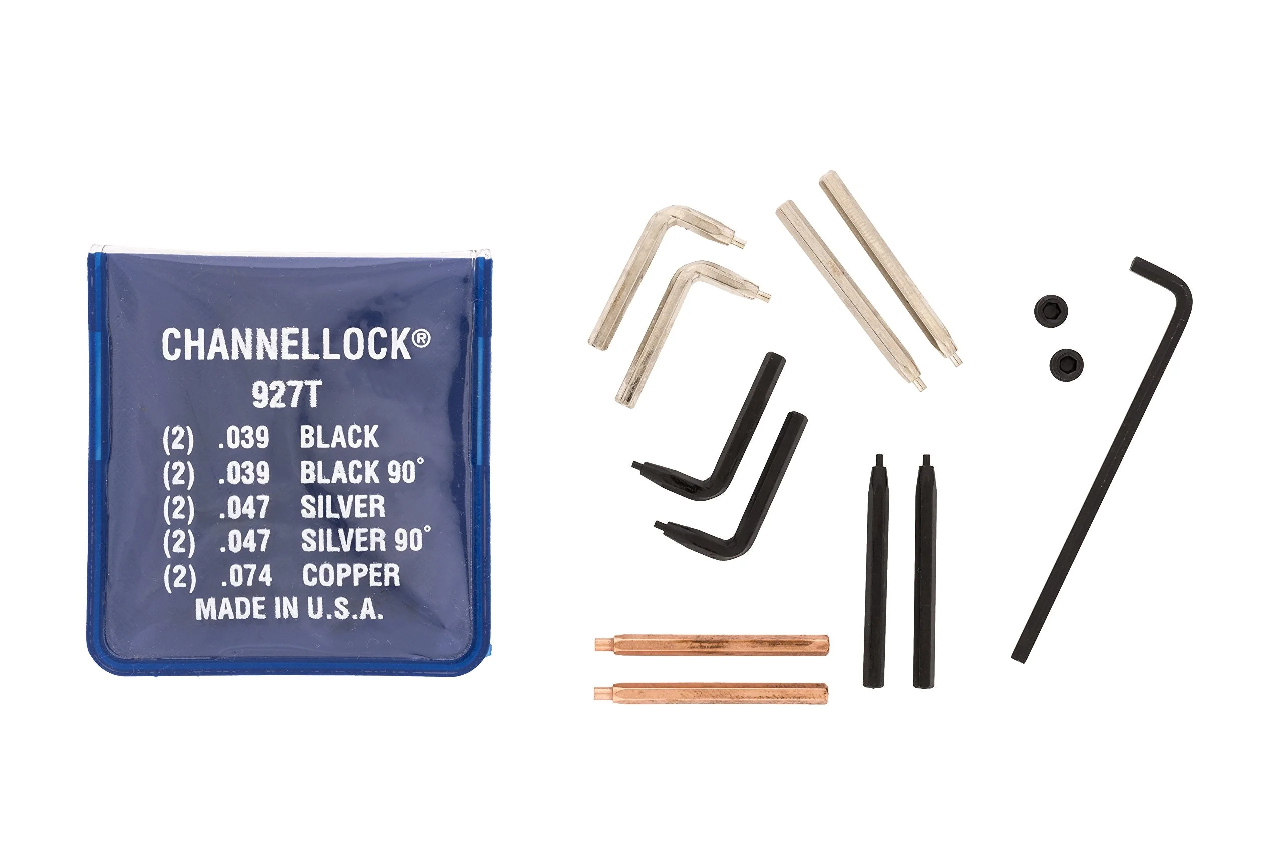 Channellock 927T Universal Tip Kit, 5-Tips 927 Replacement Tip Kit Snap ring pliers - Image 4