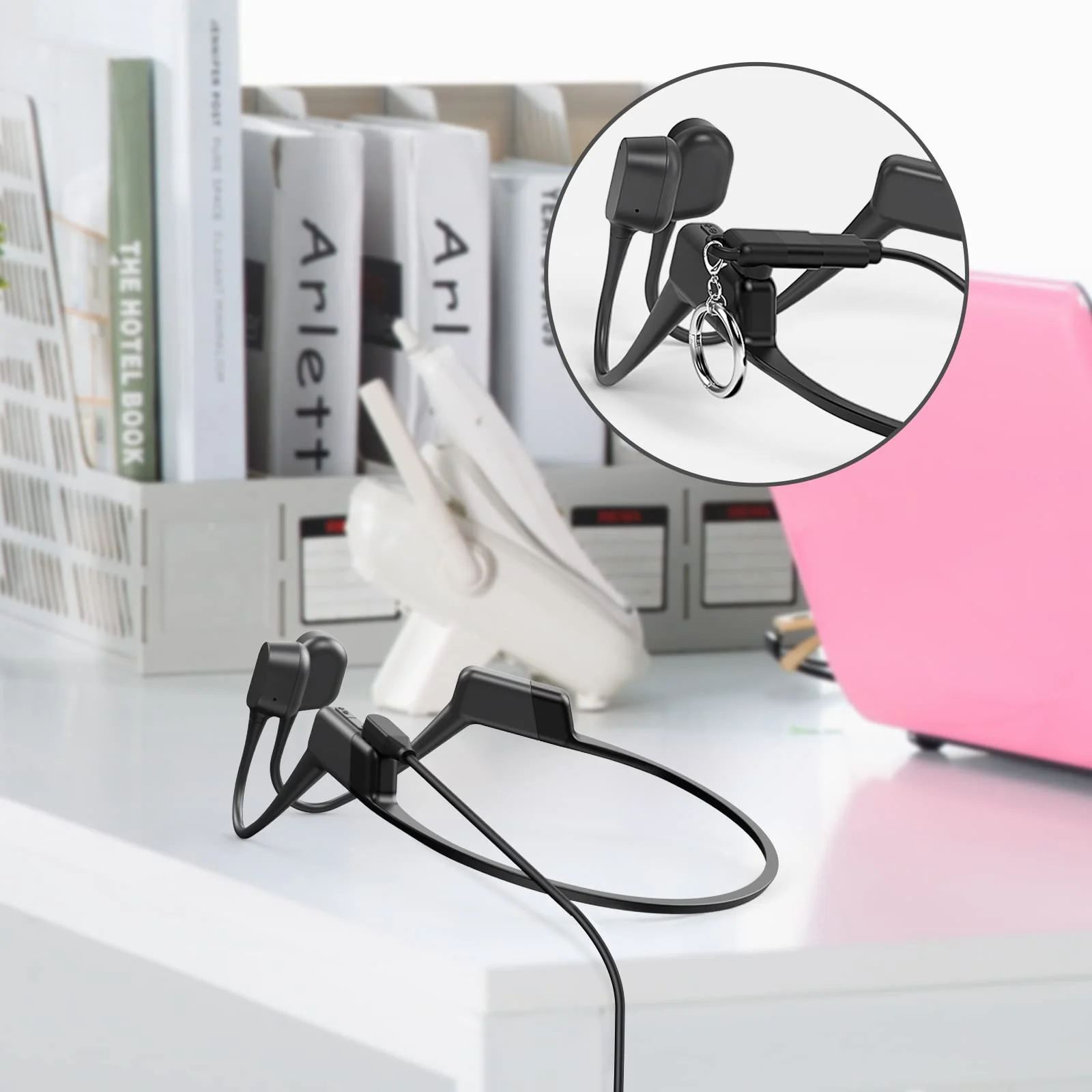 Charging Cable for Shokz Openrun/Openrun Pro/Opencomm/OpenRun Mini & Aftershokz Headphones Aeropex AS800 with USB C Adapter, 3.3ft USB Magnetic Charger Cord for Shokz Bone Conduction Headphones - Image 6