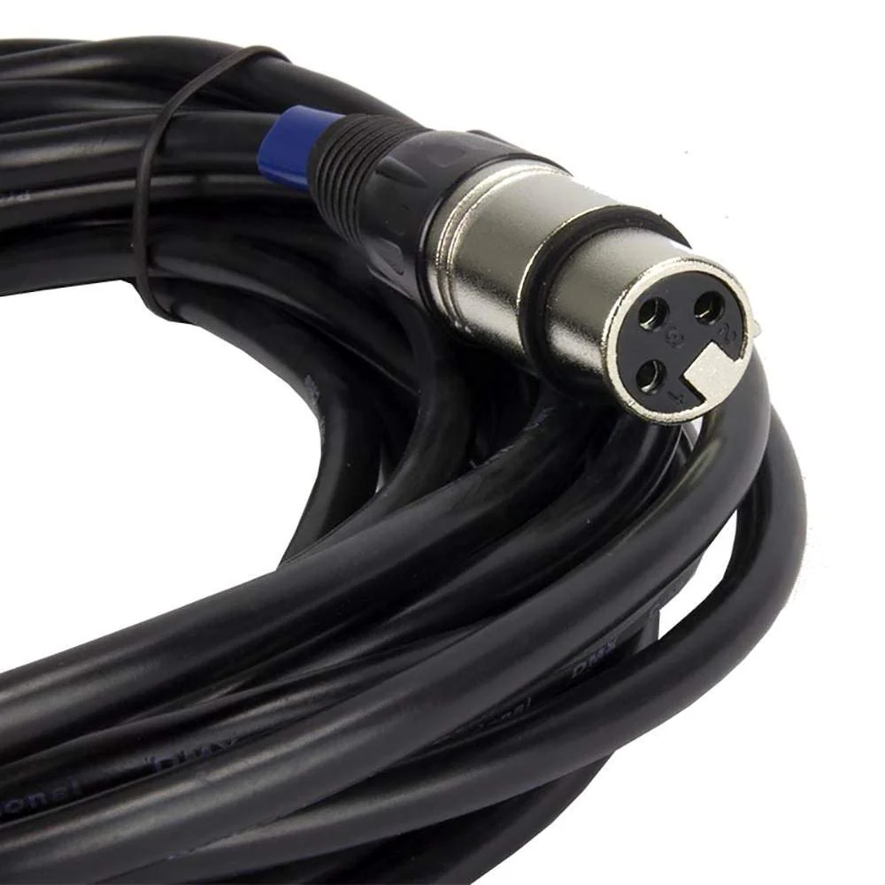 CHAUVET DJ 25 Foot Male to Female 3 Pin DMX Lighting Effect Cable | DMX3P25FT - Image 5