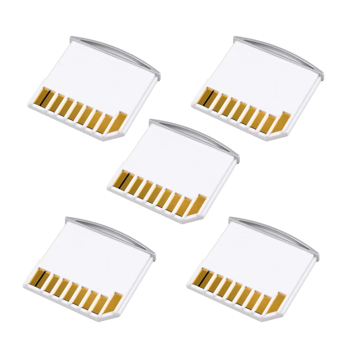 chenyang Micro SD TF to SD Card Kit Mini Adaptor for Extra Storage MacBook Air/Pro/Retina 5PCS - Image 2