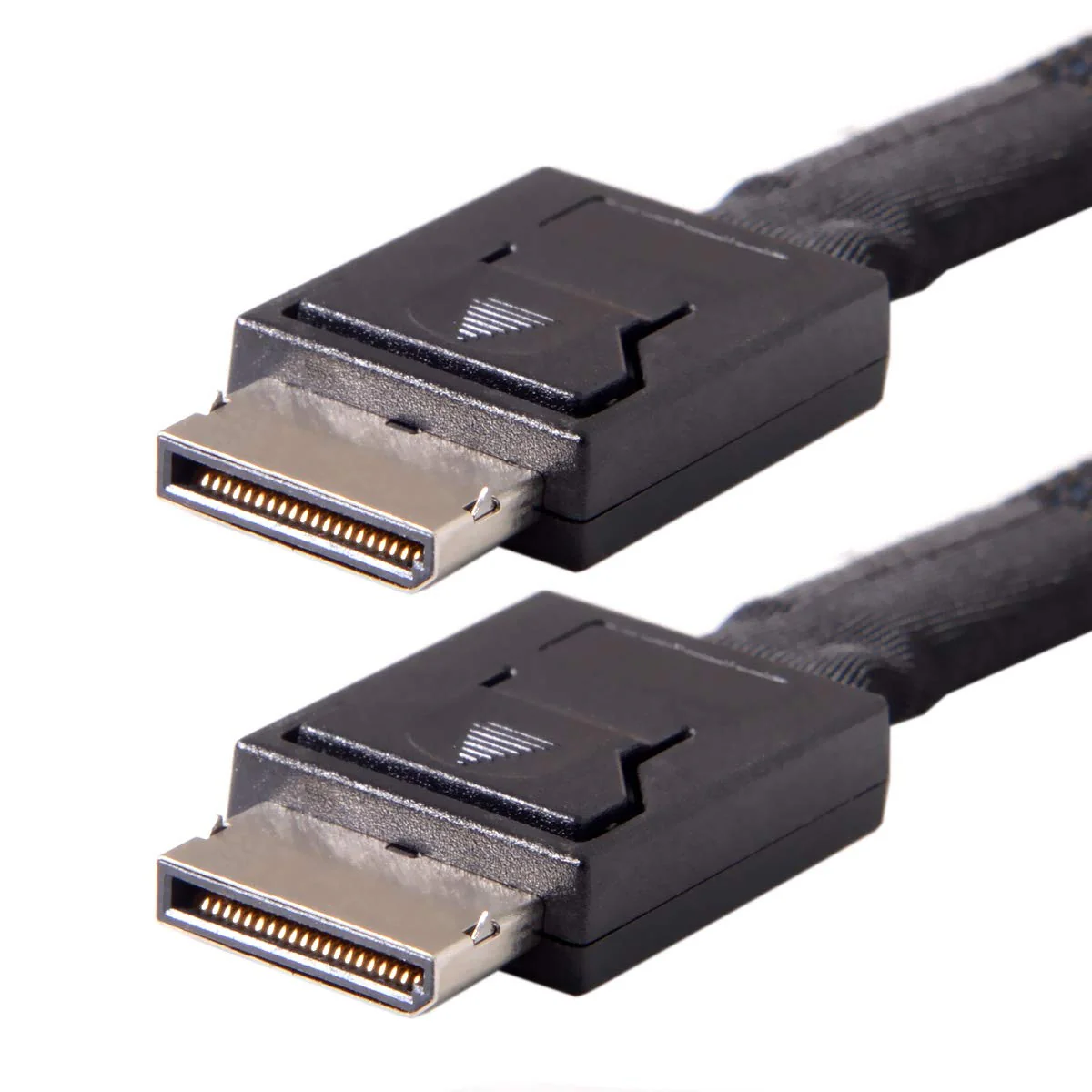 chenyang SFF-8611 Cable OCuLink PCIe PCI-Express 4.0 SFF-8611 4i Male to SFF-8611 Male Data Extension Cable 50cm for eGPU GPD Win Max2 External Graphics Card & SSD SFF-8611 - SFF-8611 - Image 6