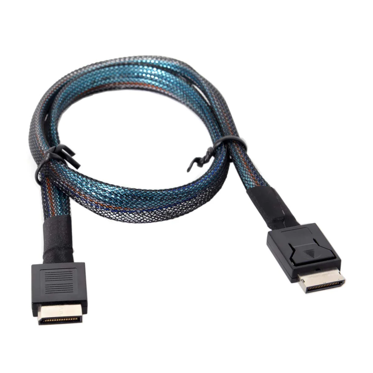 chenyang SFF-8611 Cable OCuLink PCIe PCI-Express 4.0 SFF-8611 4i Male to SFF-8611 Male Data Extension Cable 50cm for eGPU GPD Win Max2 External Graphics Card & SSD SFF-8611 - SFF-8611 - Image 7