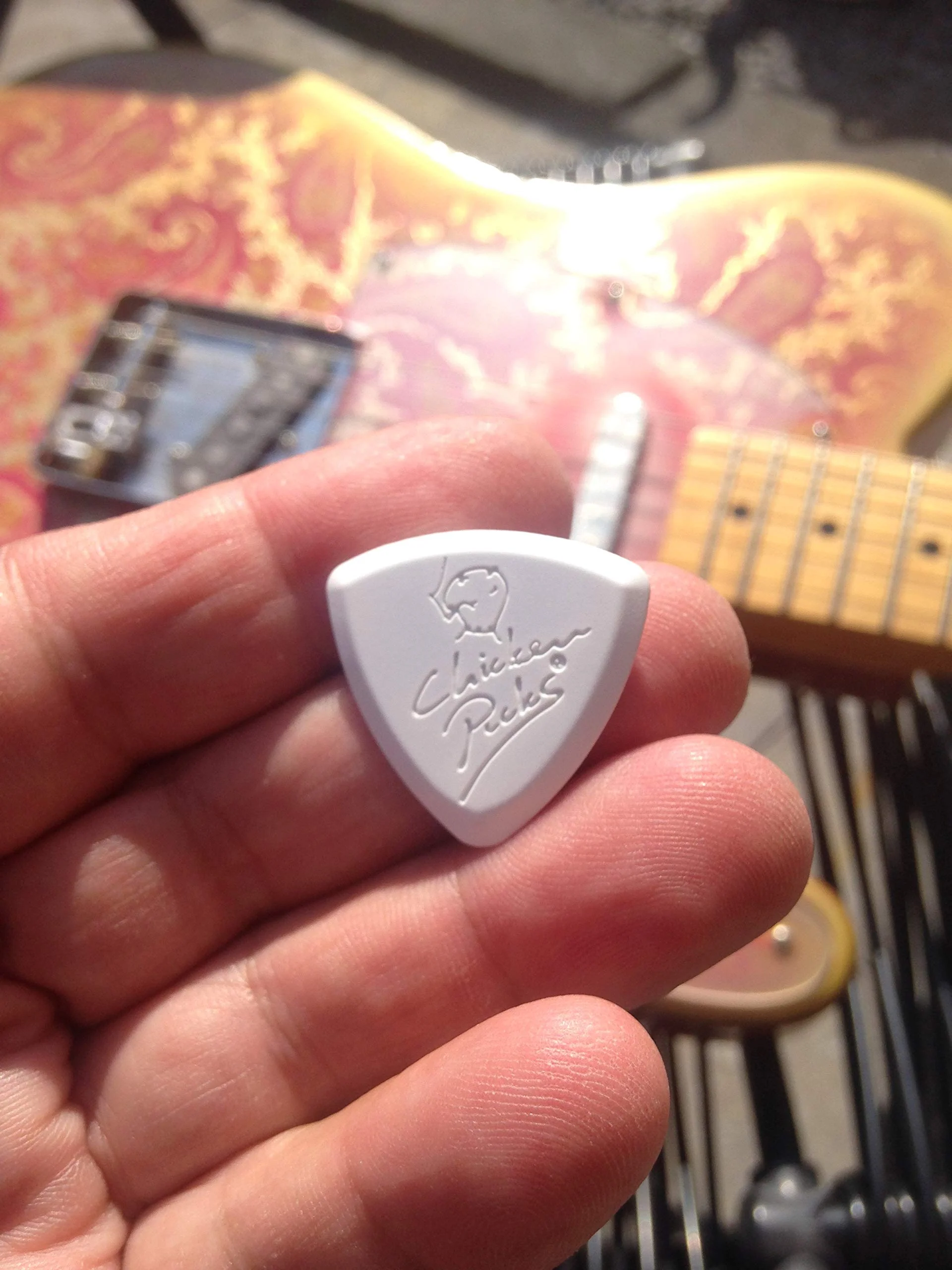ChickenPicks guitar picks 3 x ChickenPicks Bermuda III 2.7 mm (10796646) - Image 3