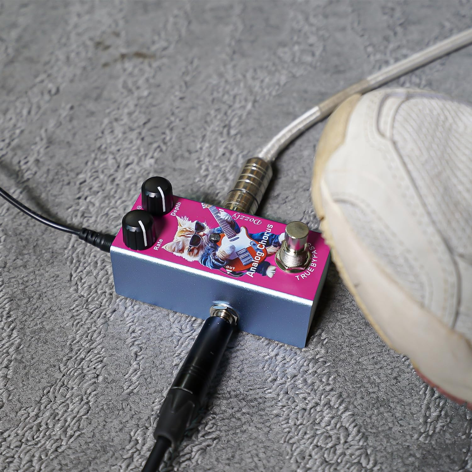 Chorus Guitar Pedal Analog Chorus Electric Guitar Effects Pedal DC 9V True Bypass - Image 5