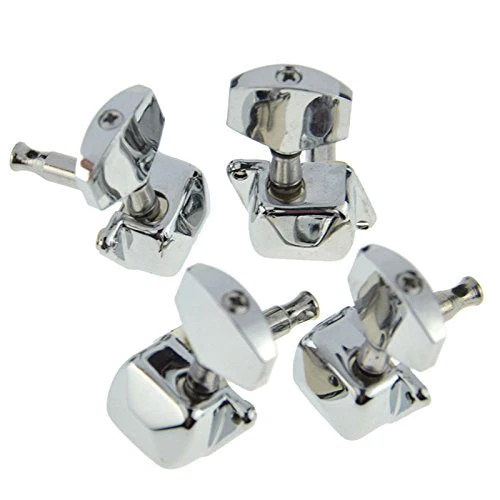 Chrome 3R3L Semiclosed Tuning Pegs Machine Heads for Acoustic Guitar - Image 3